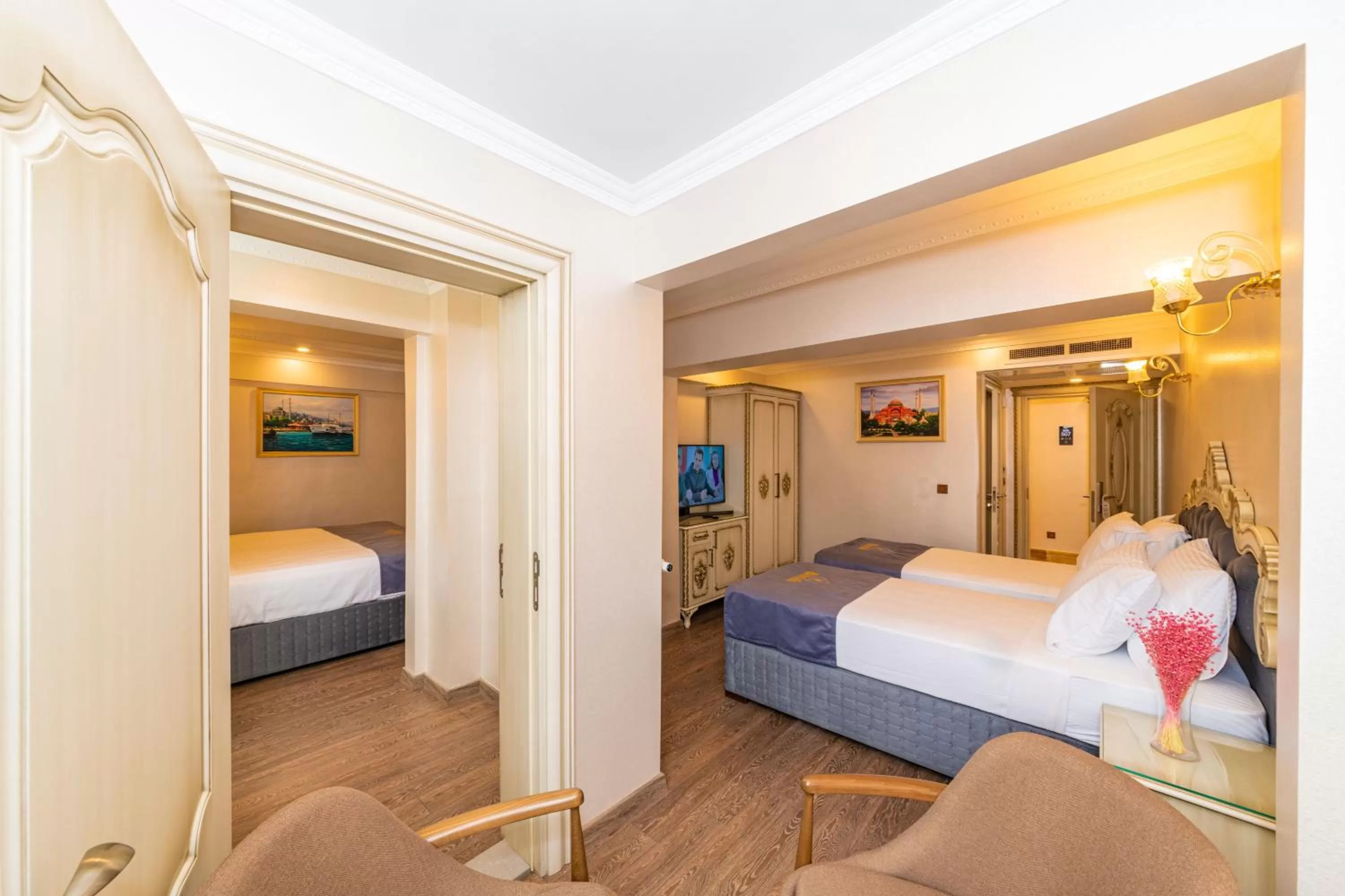 Bed in Almadina Hotel Istanbul