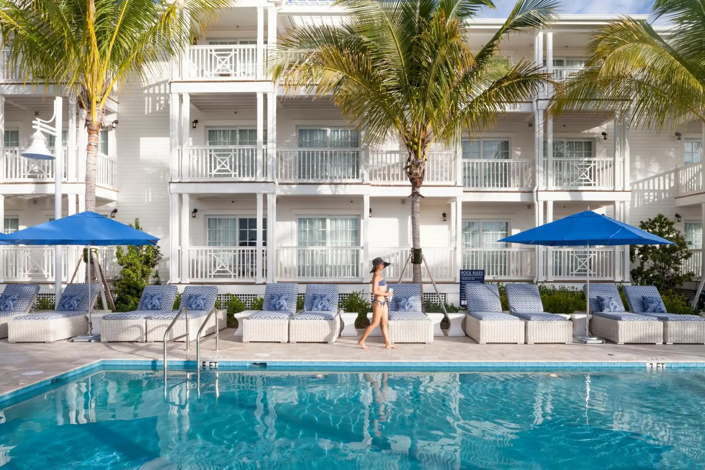 Swimming pool in Oceans Edge Key West Swimming pool in Oceans Edge Key West