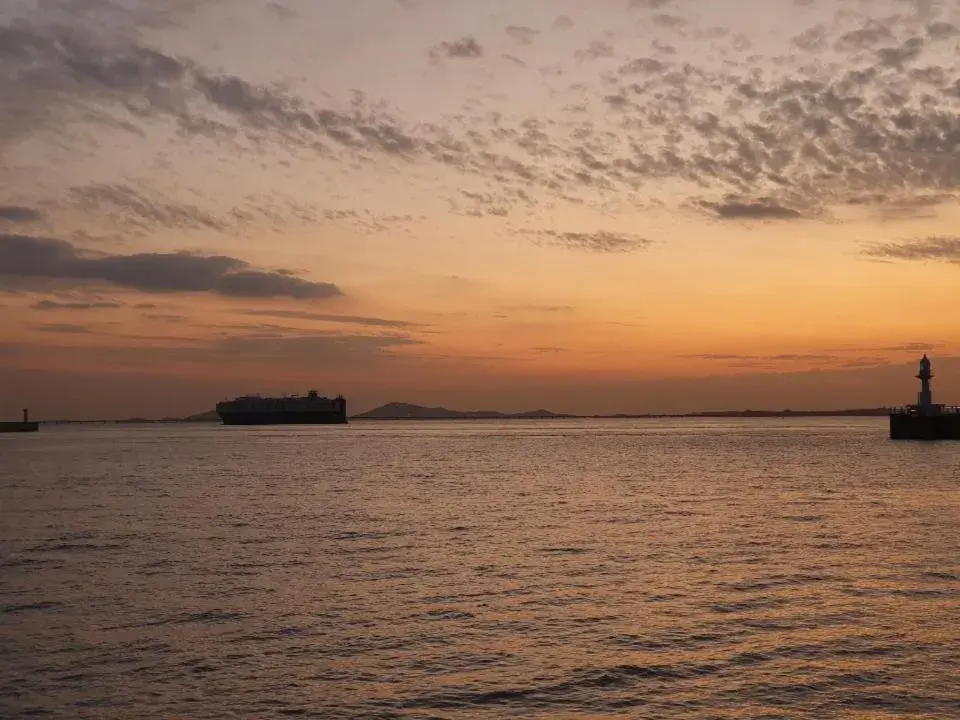 Quiet street view in Sea Moon Tourist Hotel Quiet street view in Sea Moon Tourist Hotel