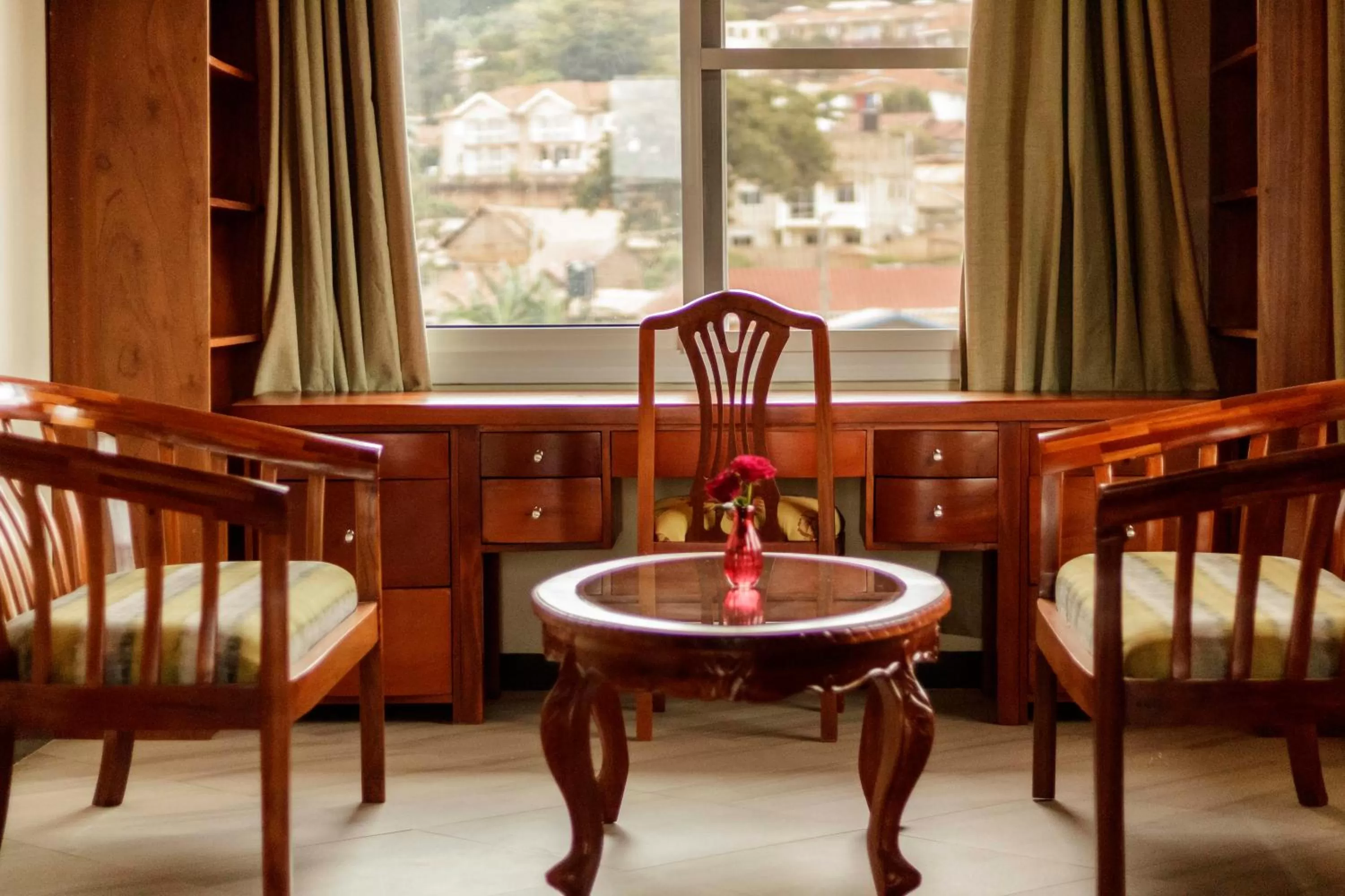 Seating area in Hotel Duomo and Suites