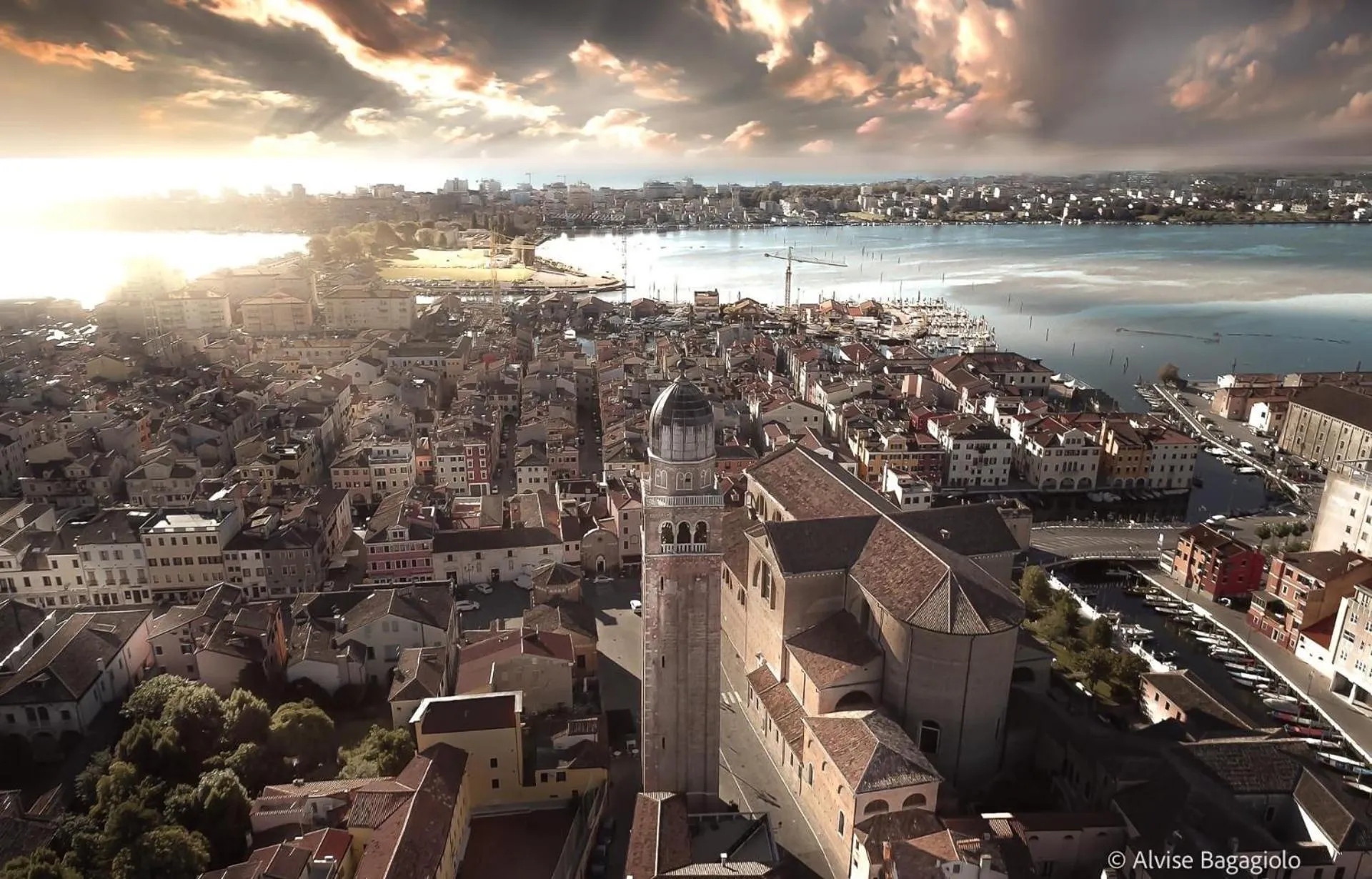 Bird's eye view in Hotel Clodia