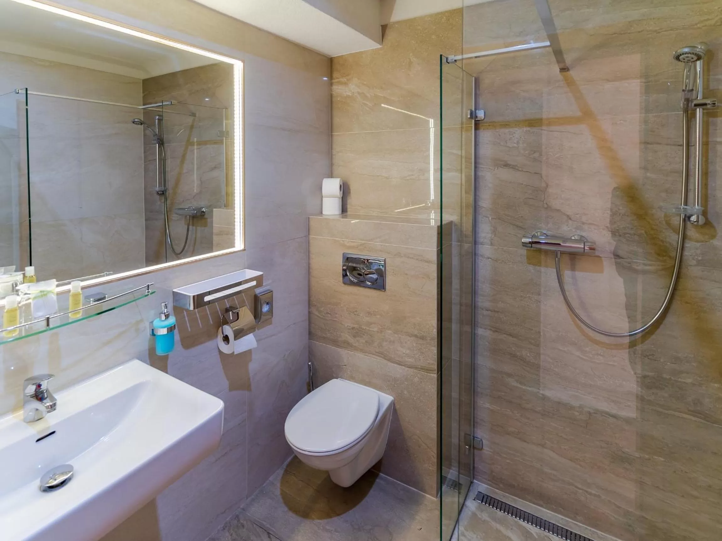 Bathroom in Hotel Strachanovka - Jánska Koliba