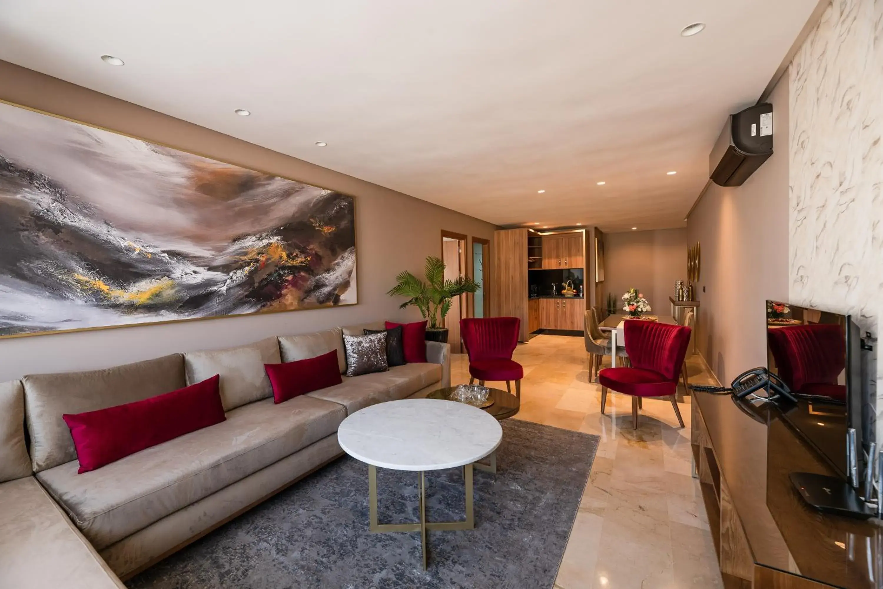Living room, Seating Area in Avenue Suites & Appart Hotel Deluxe