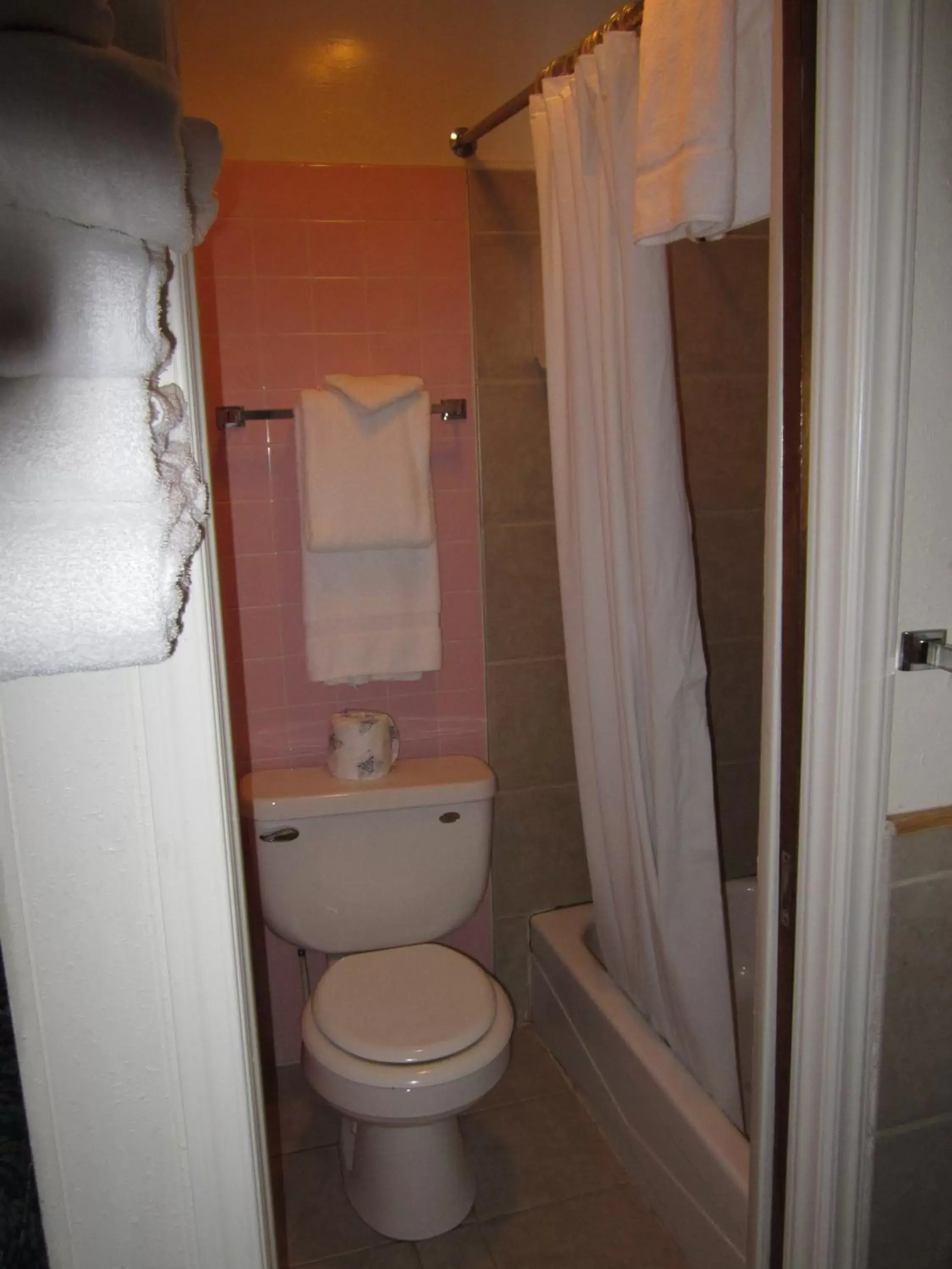 Bathroom in Big Horn Motel