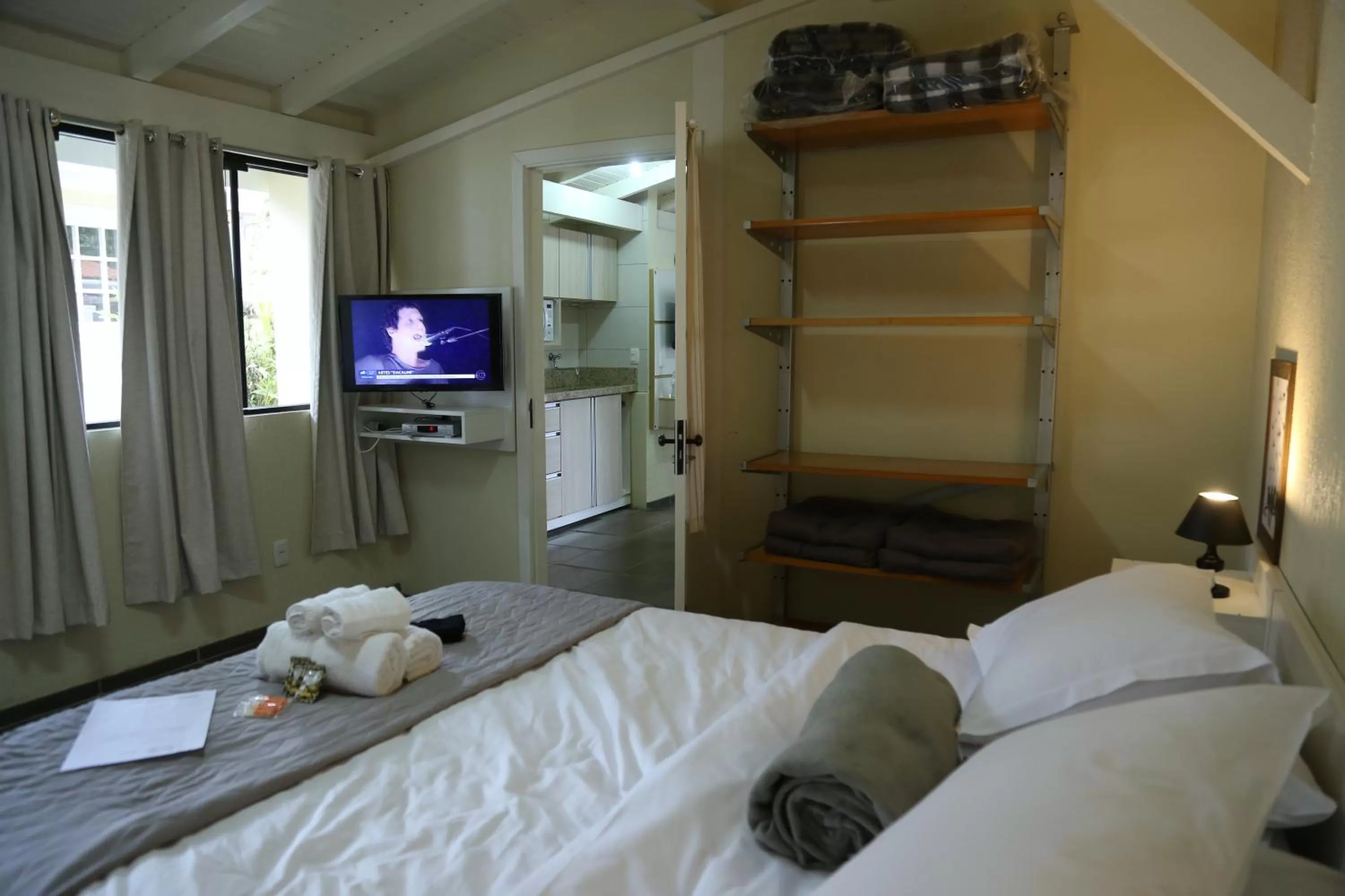 Bed in Pousada Lanai Canela