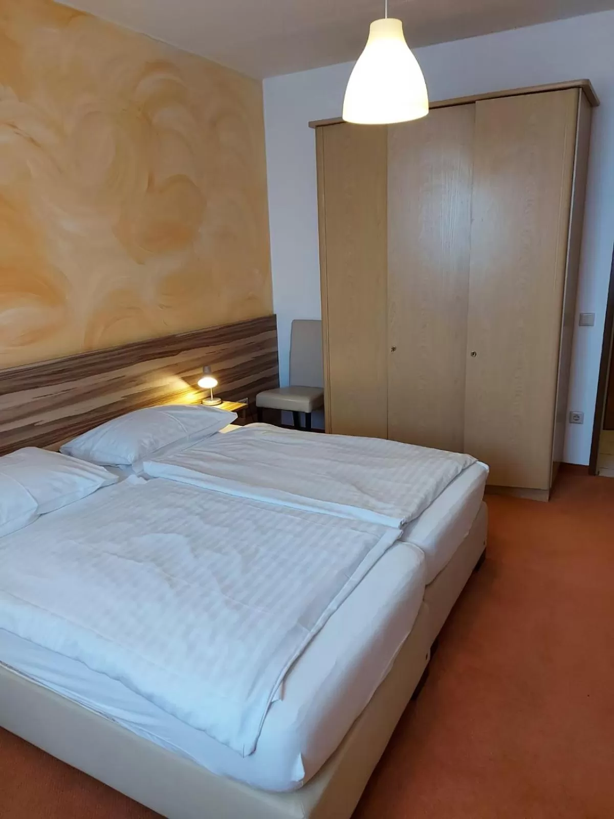 Bed in Pension Claudia