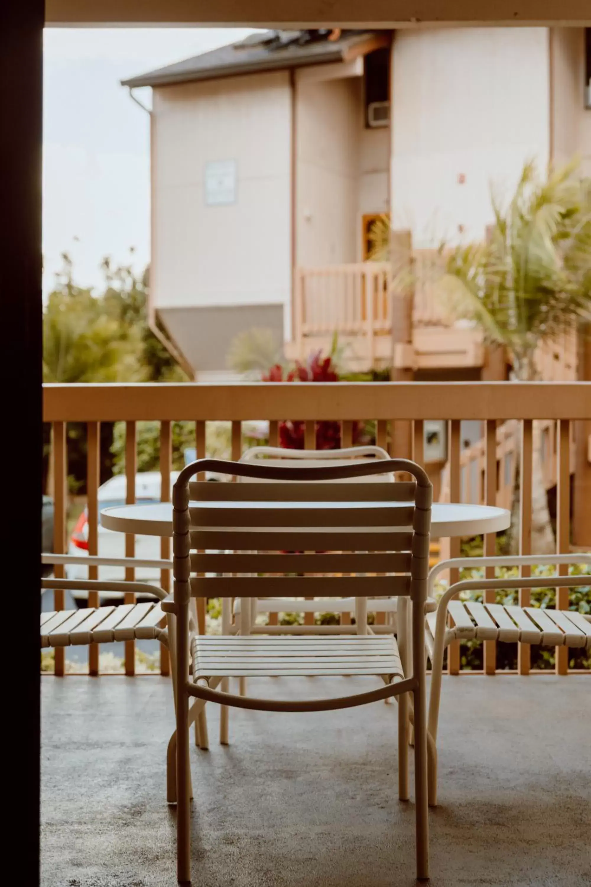 Patio in Banyan Harbor Resort