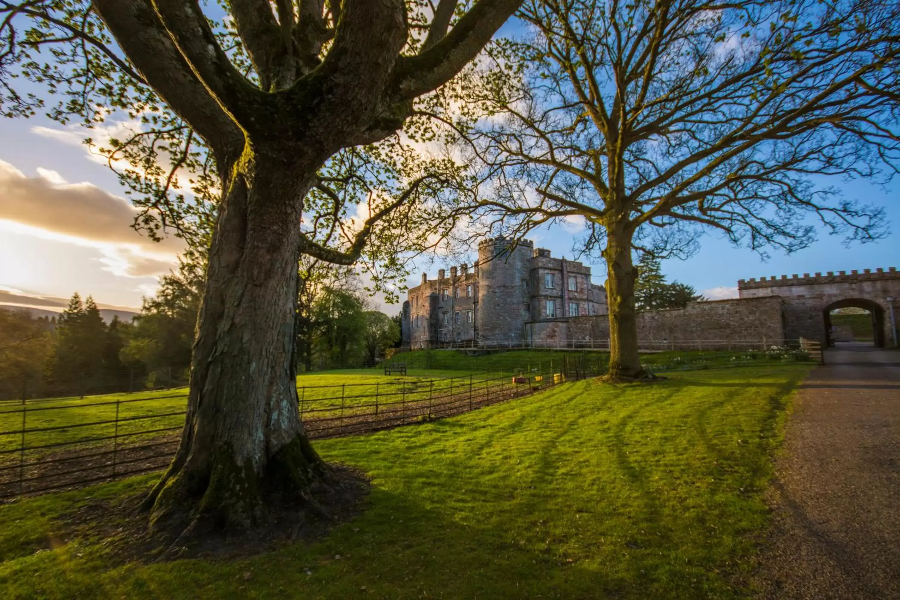 Facade/entrance in Appleby Castle