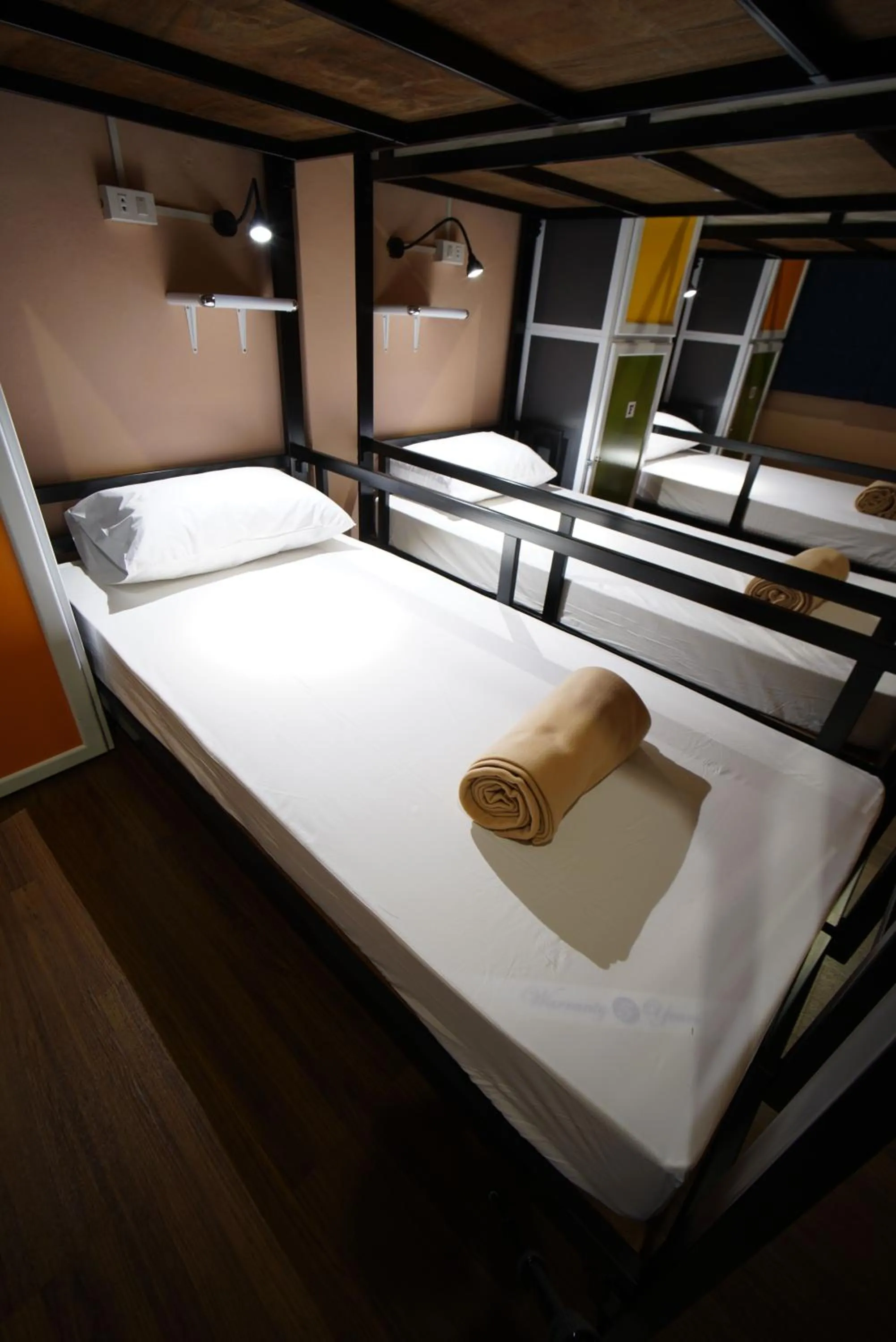 Bedroom, Bed in Urban Hostel Bangkok