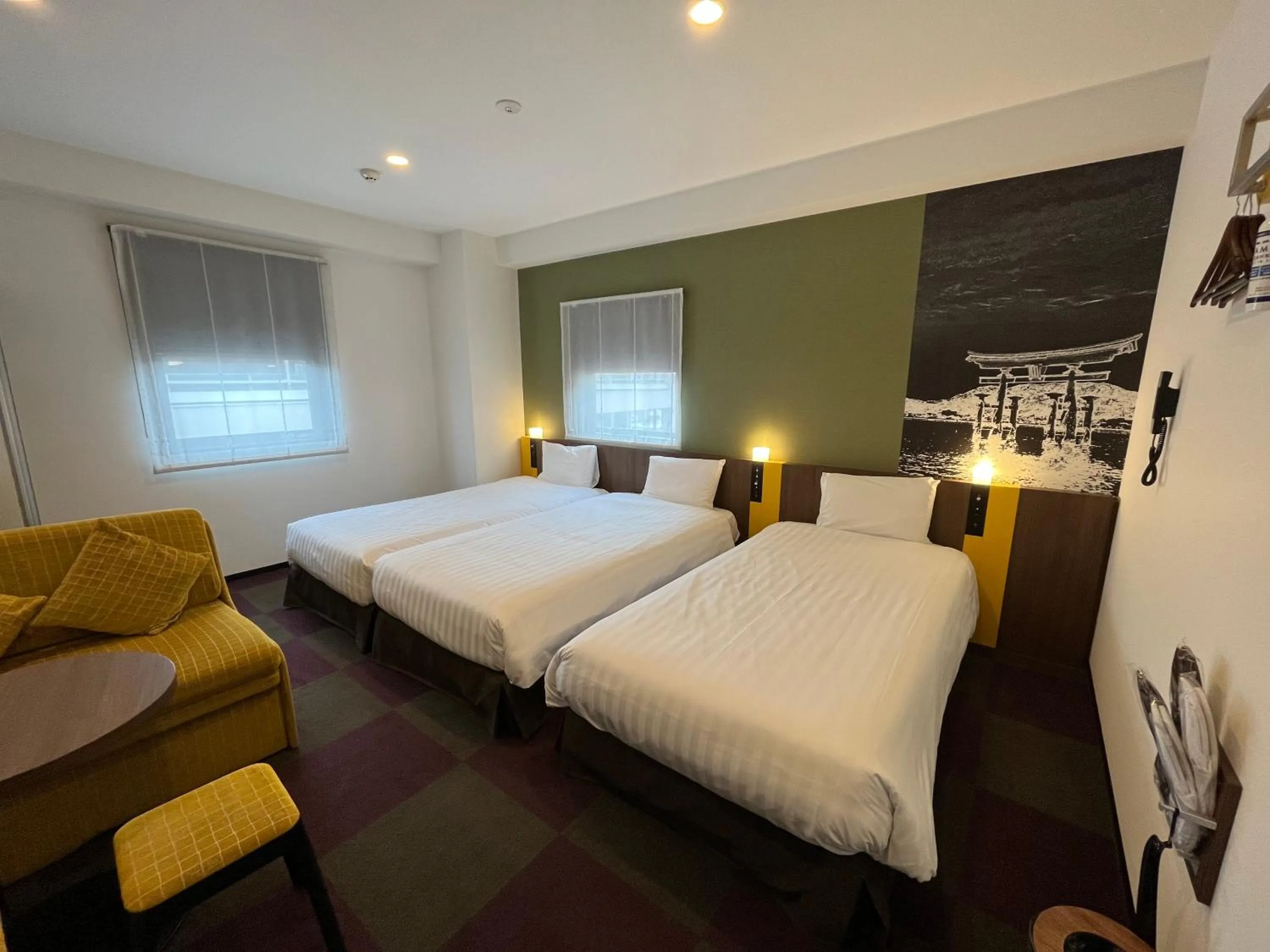 Photo of the whole room, Bed in Henn na Hotel Tokyo Haneda