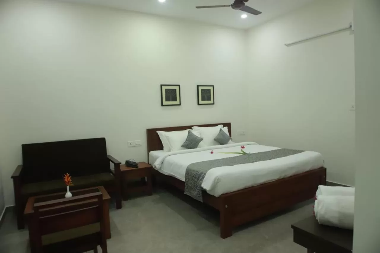 Photo of the whole room, Bed in Green Planet Resort