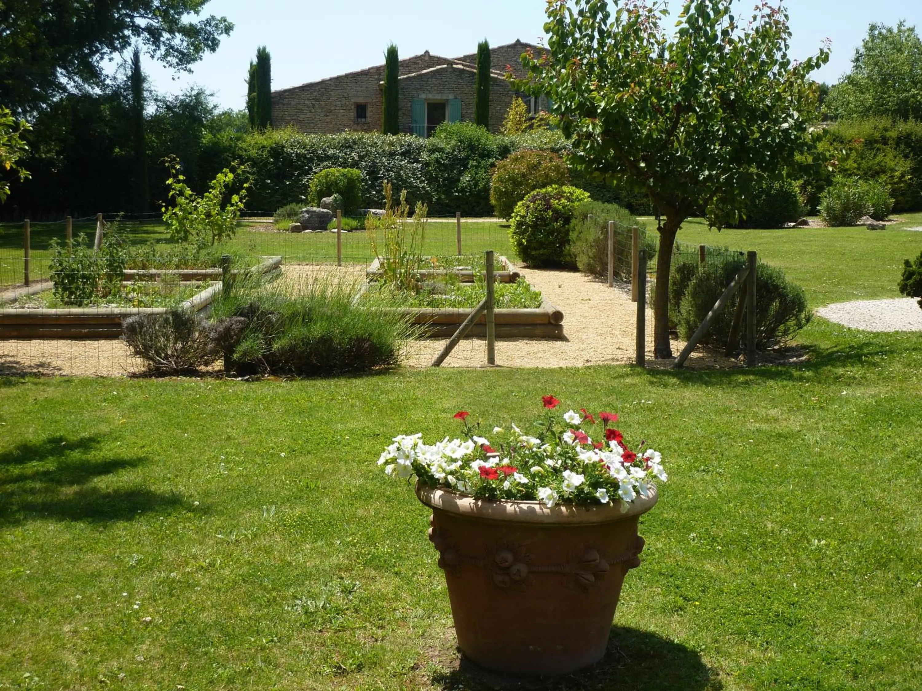Garden in Mas De La Senancole & Spa