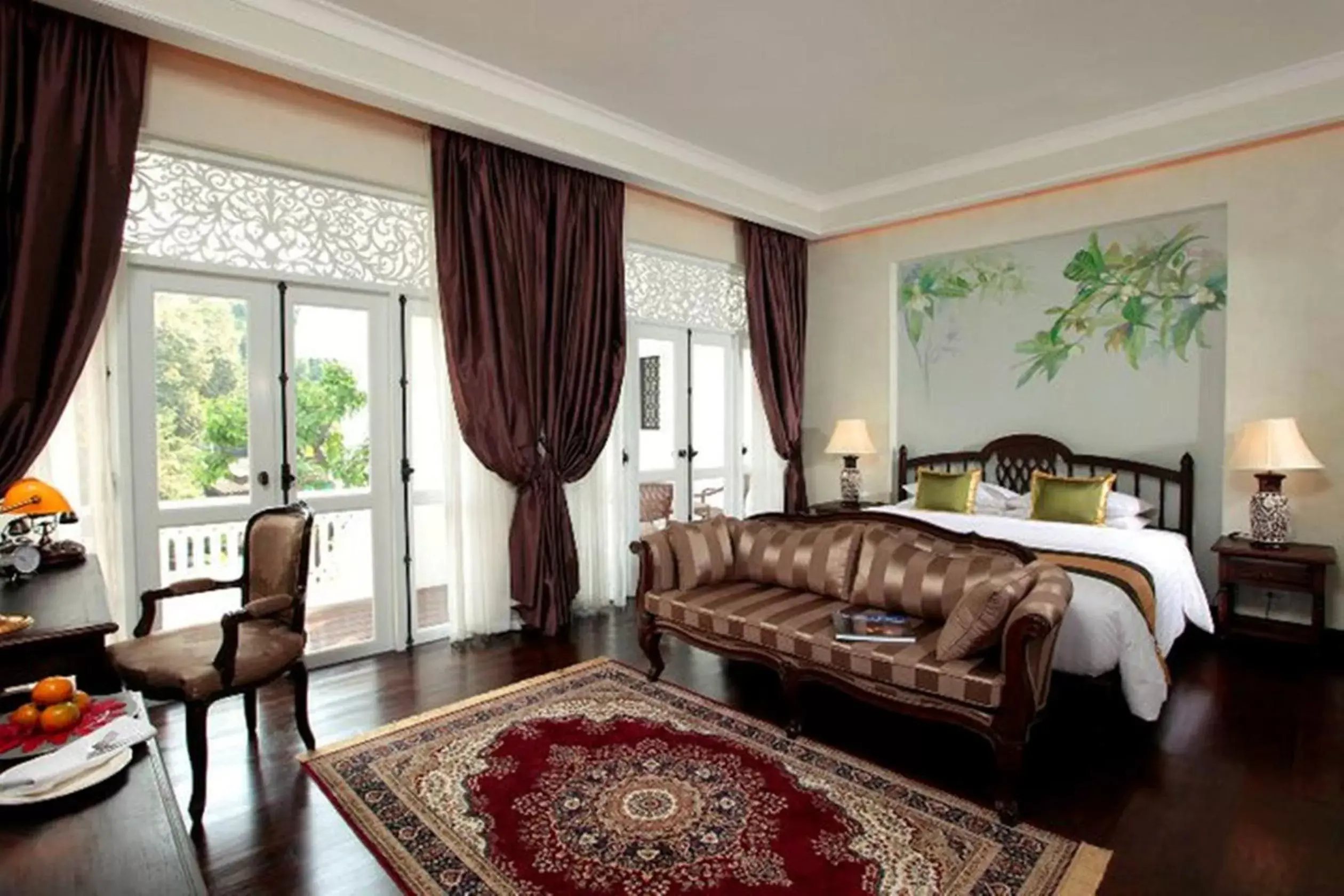Bed, Seating Area in Ping Nakara Boutique Hotel And Spa