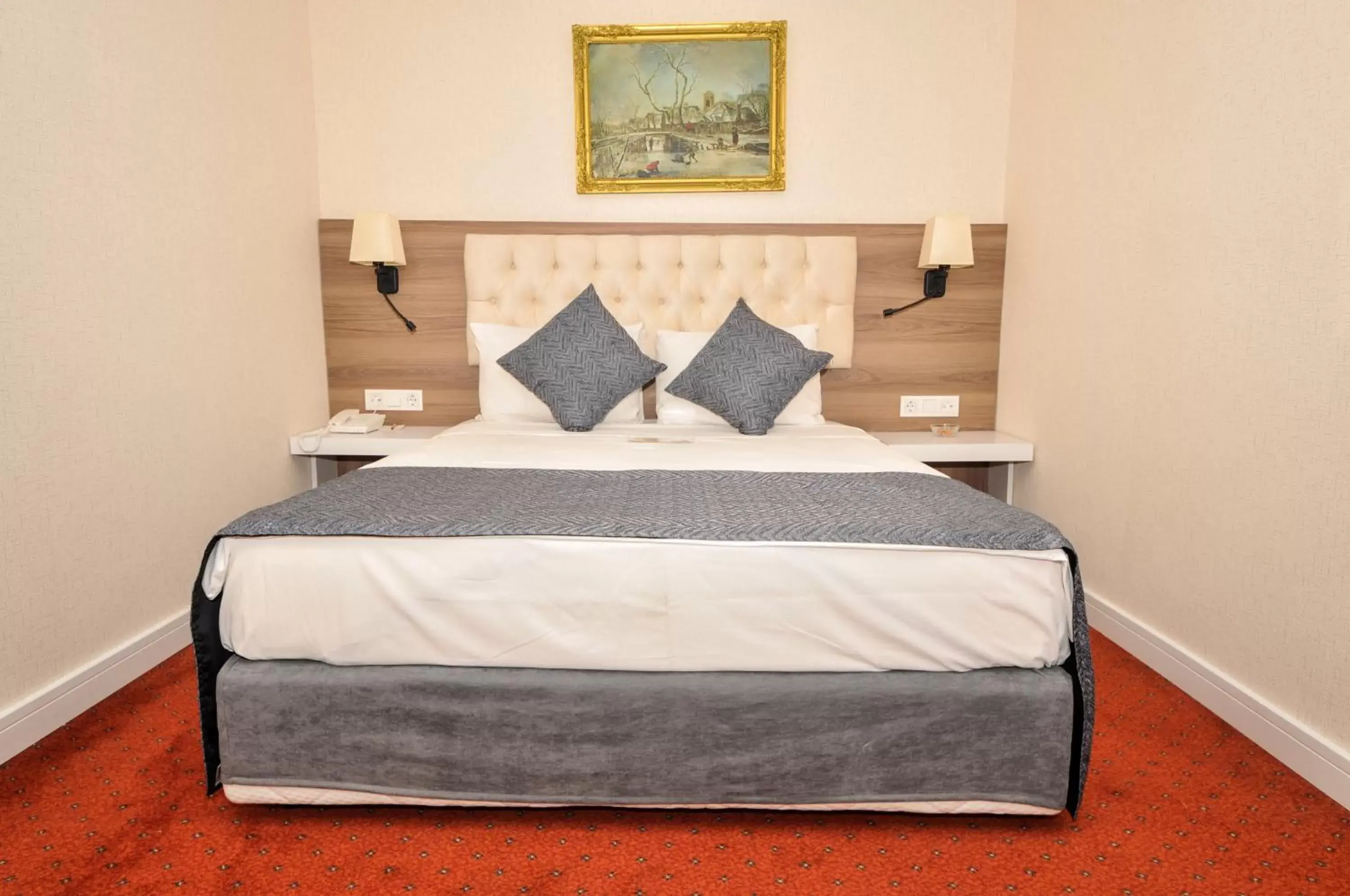 Bed in Gurkent Hotel
