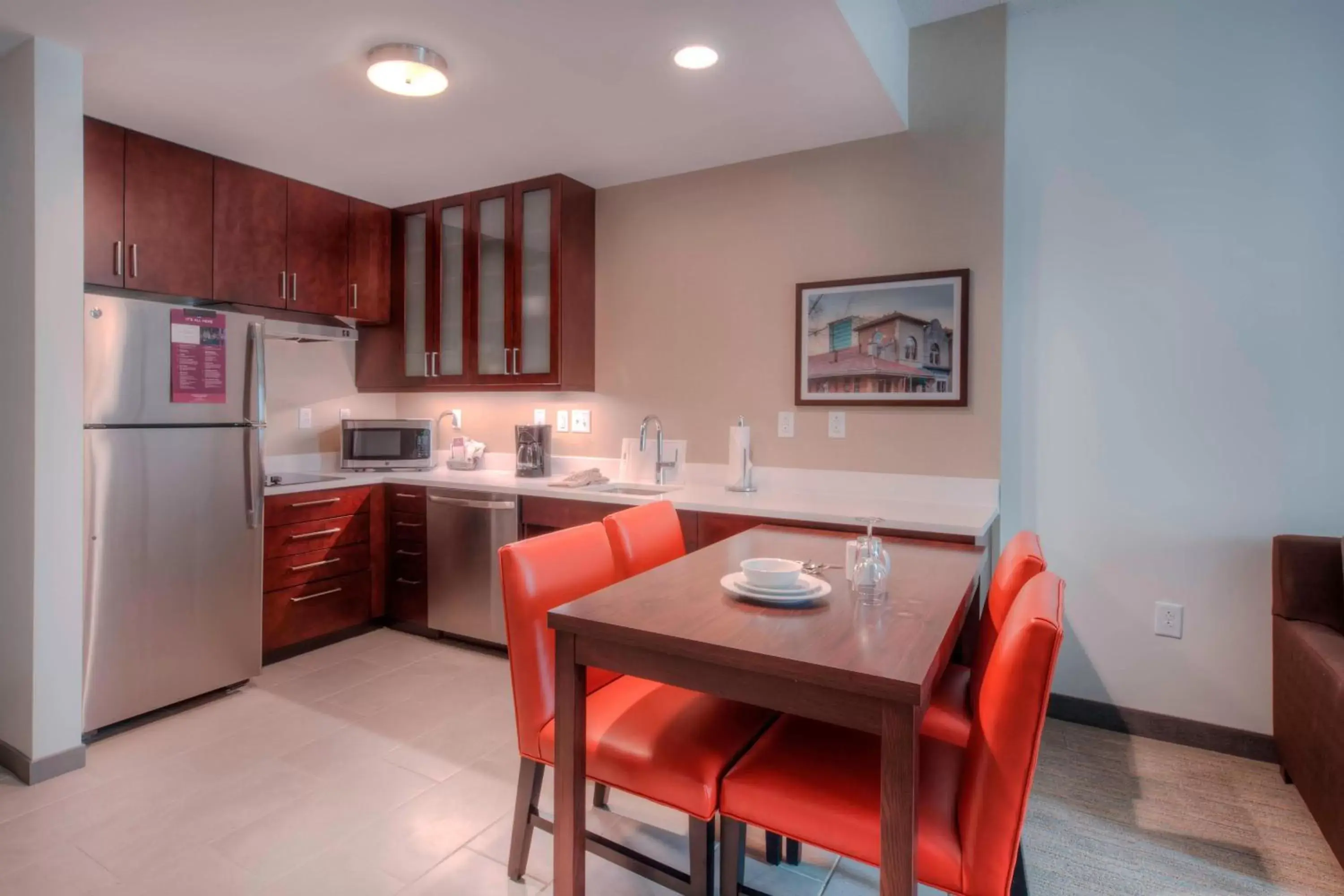 Kitchen or kitchenette, Kitchen/Kitchenette in Residence Inn by Marriott Raleigh Downtown