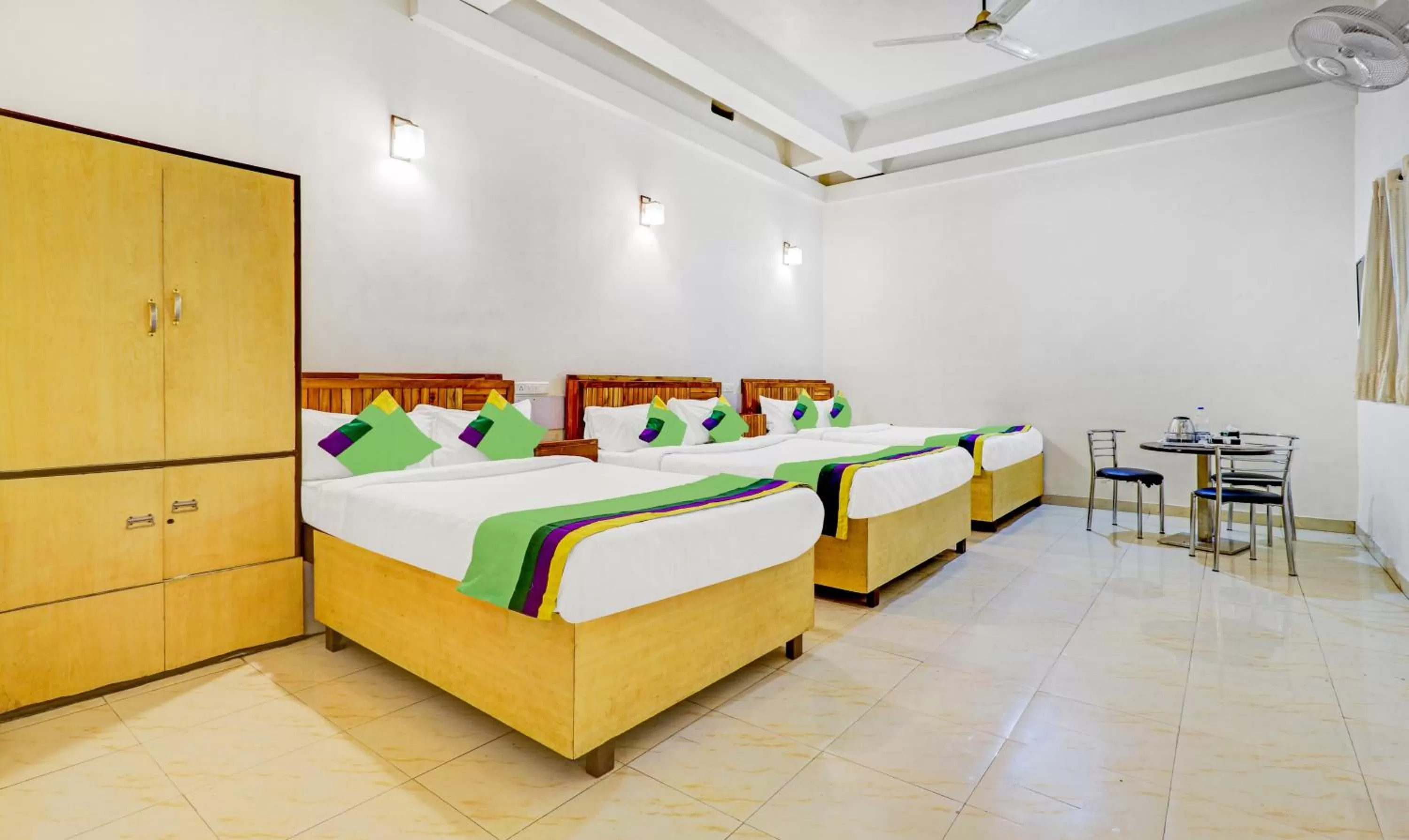 Bed in Treebo Benaka Residency