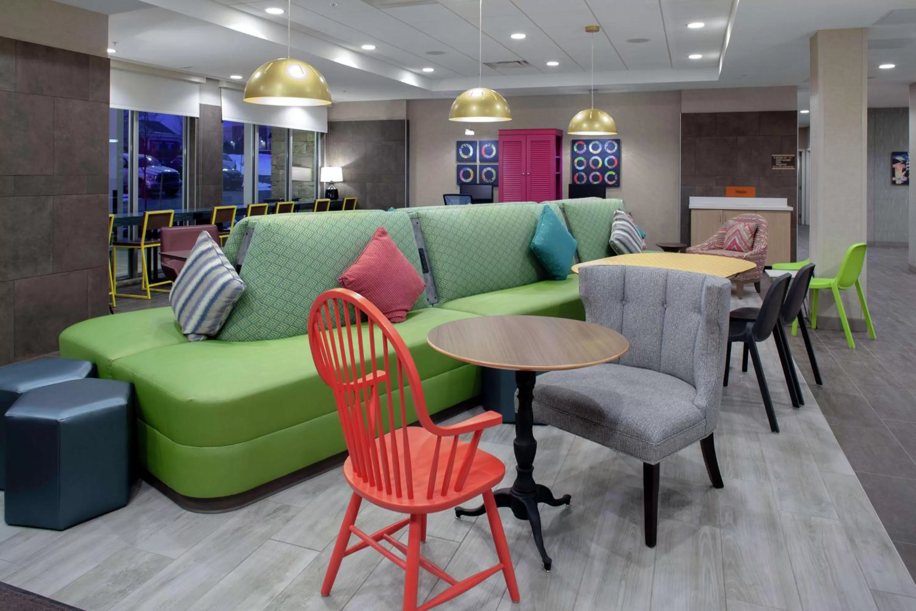 Lobby or reception in Home2 Suites By Hilton Denver South Centennial Airport