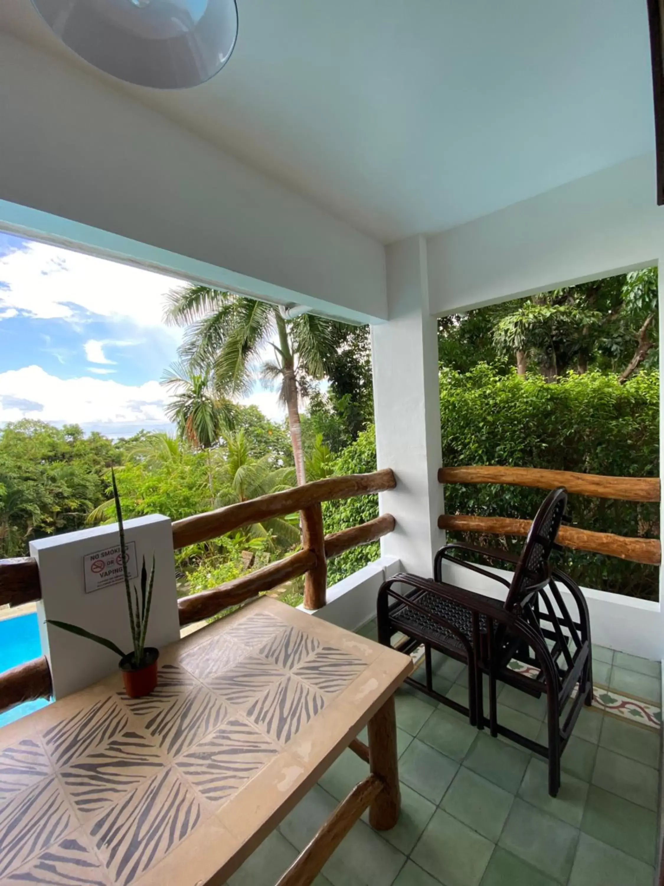 Balcony/Terrace in Fantasy Lodge