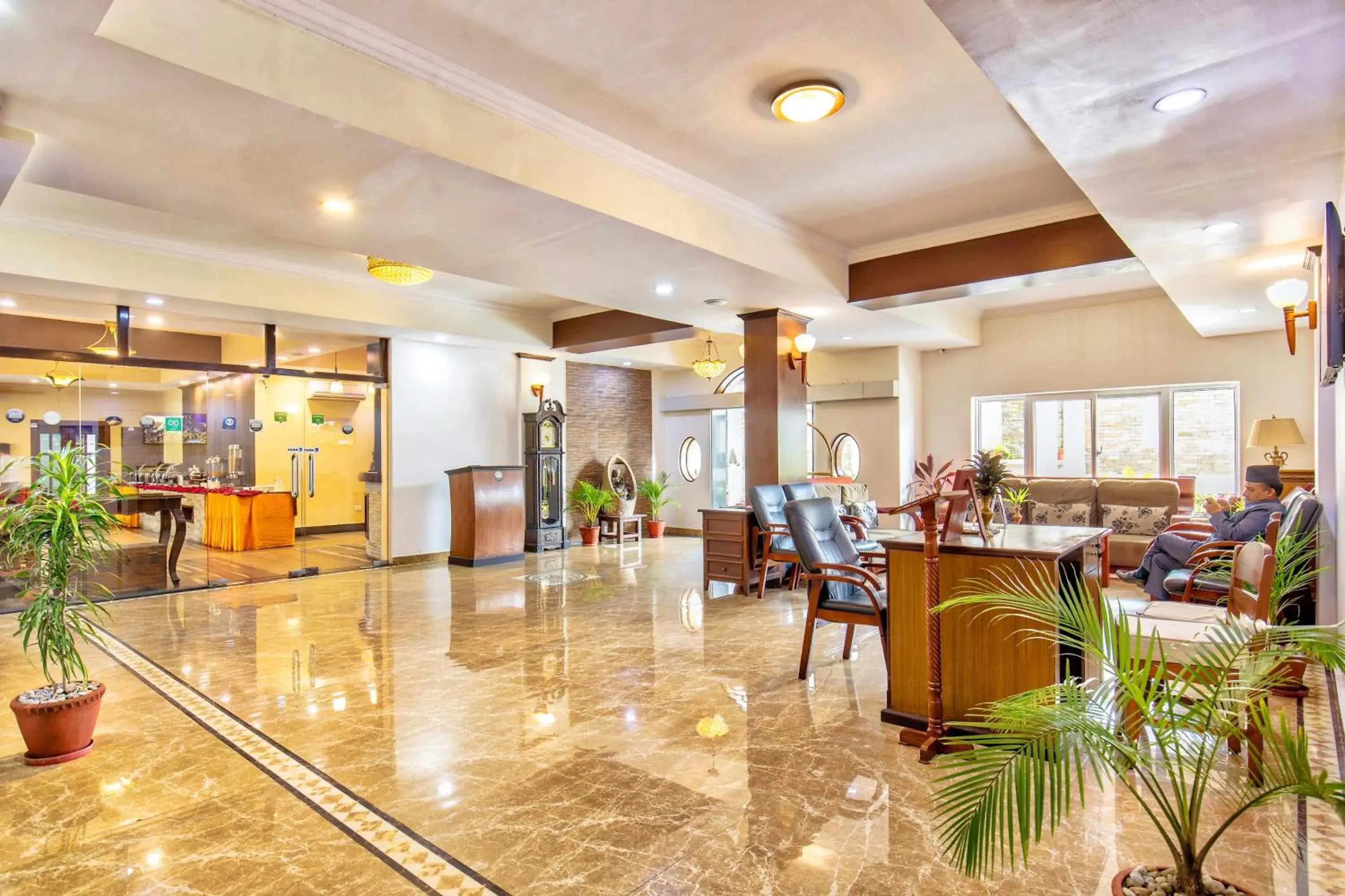 Lobby or reception in Da Yatra Courtyard Hotel Lobby or reception in Da Yatra Courtyard Hotel