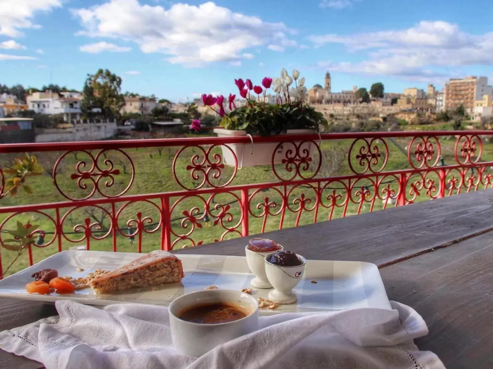 Balcony/Terrace in B&B Terrazze Lama Balice - ex B&B SanLorenzo