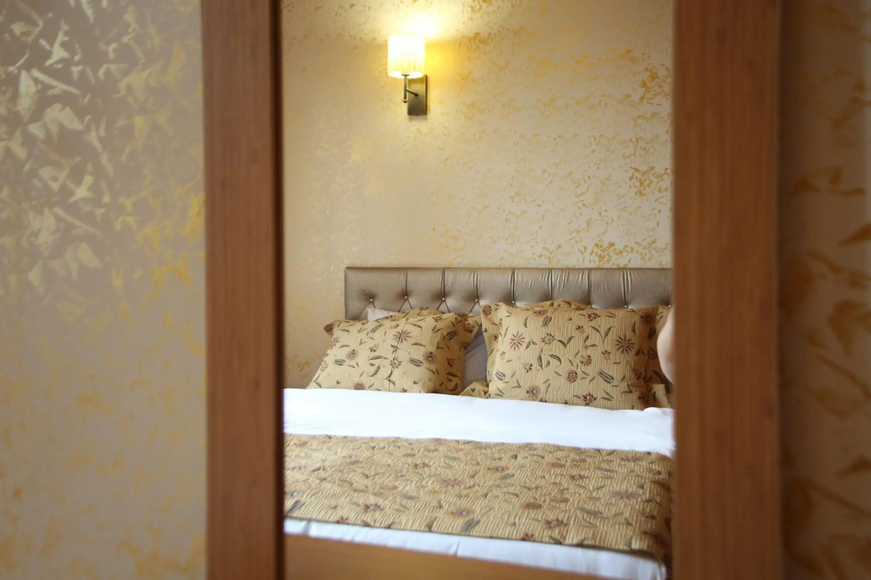 Bed in Theodian Hotel