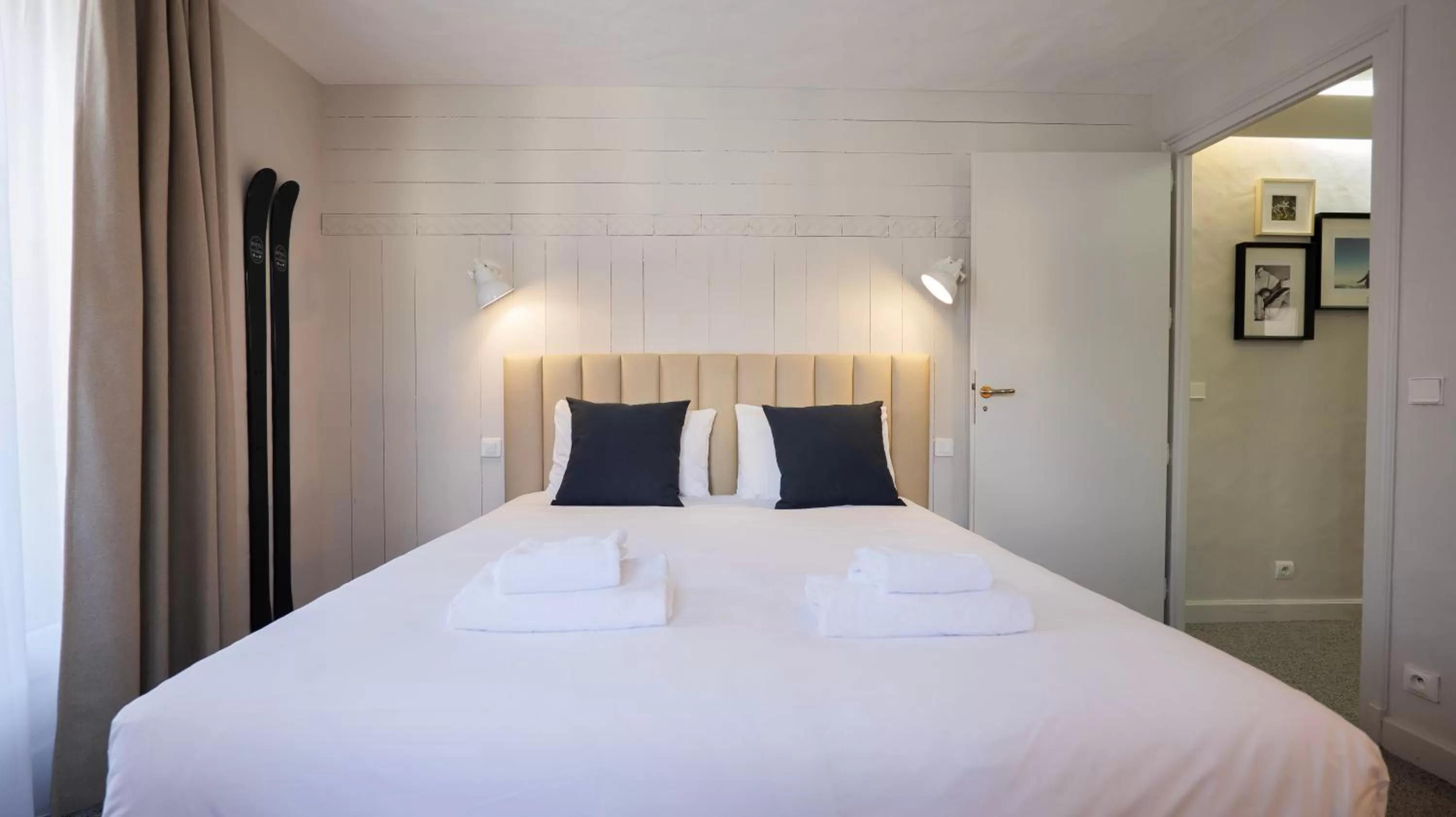 Bed in Hôtel des 2 Gares