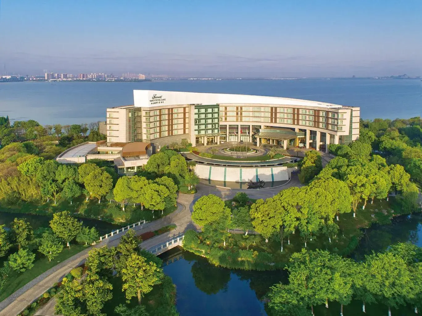 Off site, Bird's-eye View in Fairmont Yangcheng Lake Kunshan