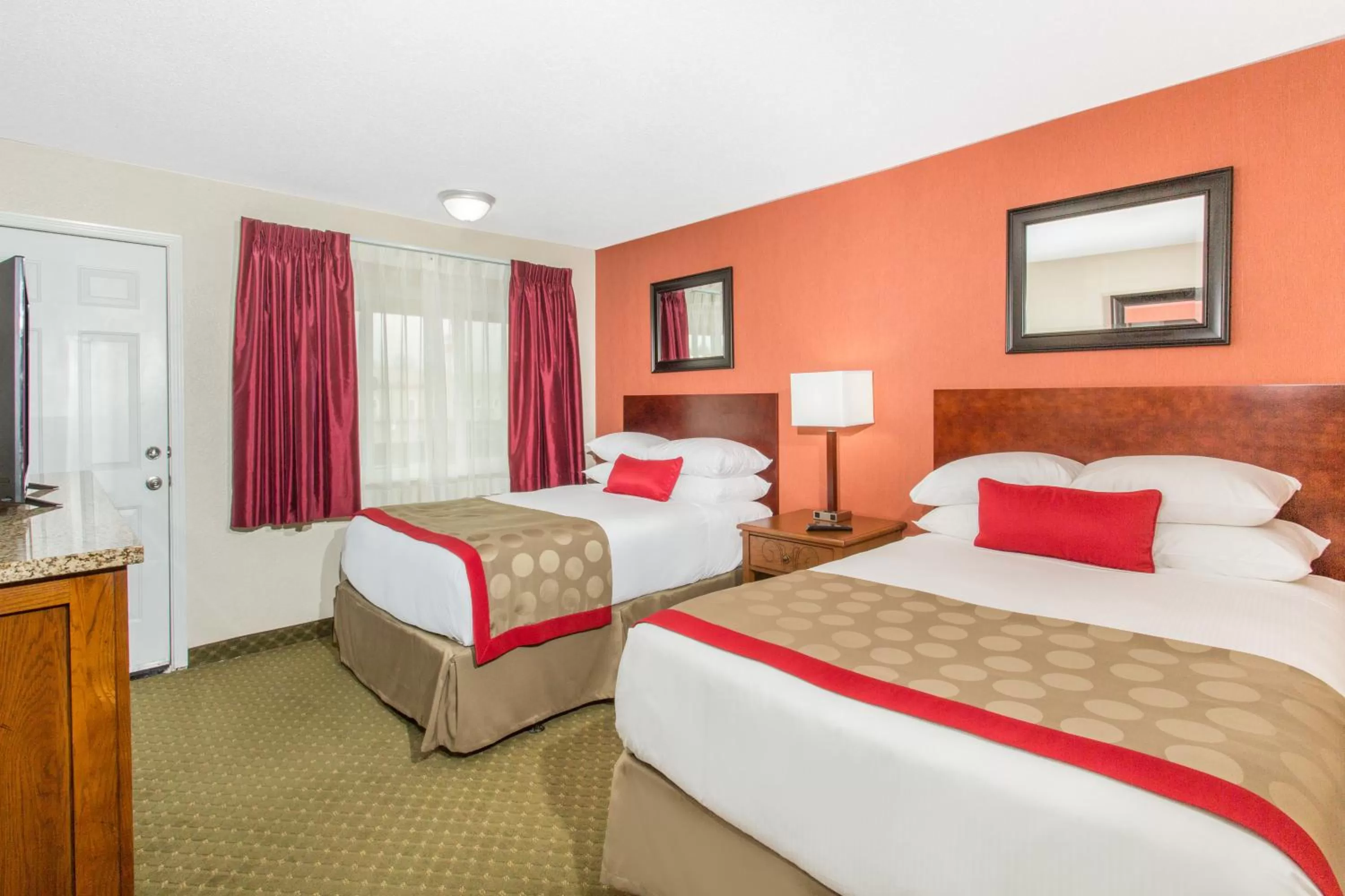 Bed in Ramada by Wyndham Elko Hotel at Stockmen's Casino