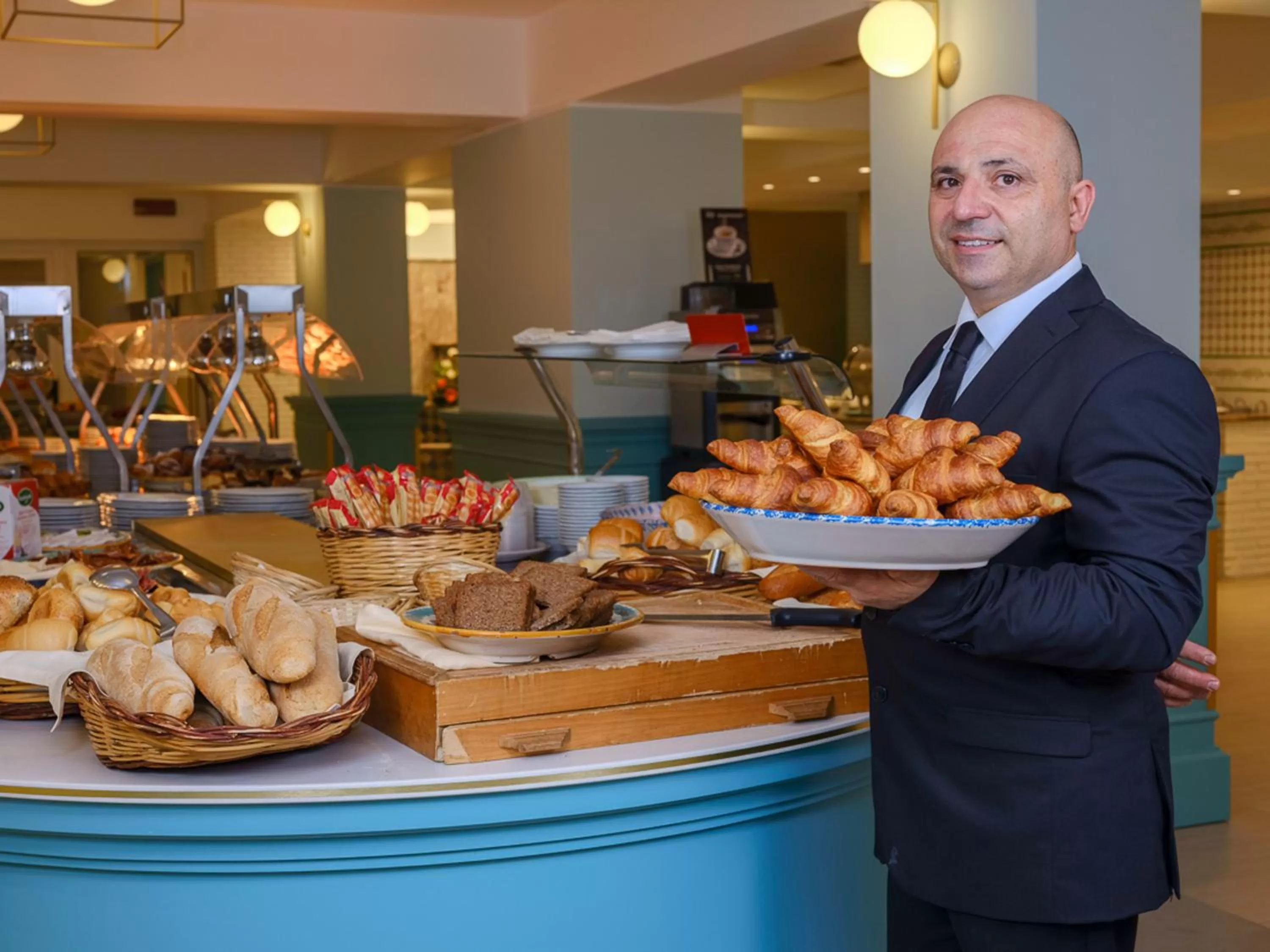 Breakfast in Hotel Antares