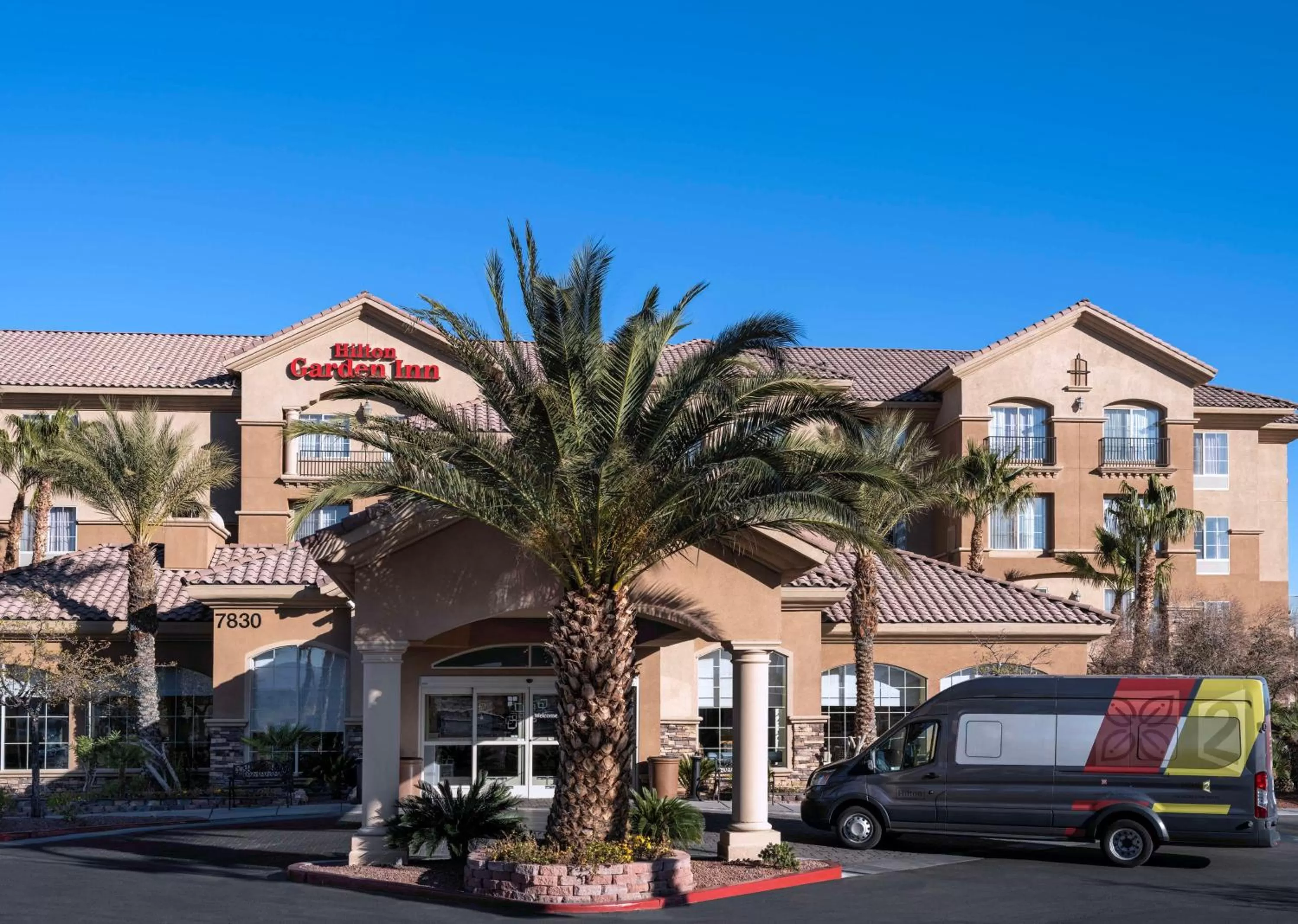 Property building in Hilton Garden Inn Las Vegas Strip South