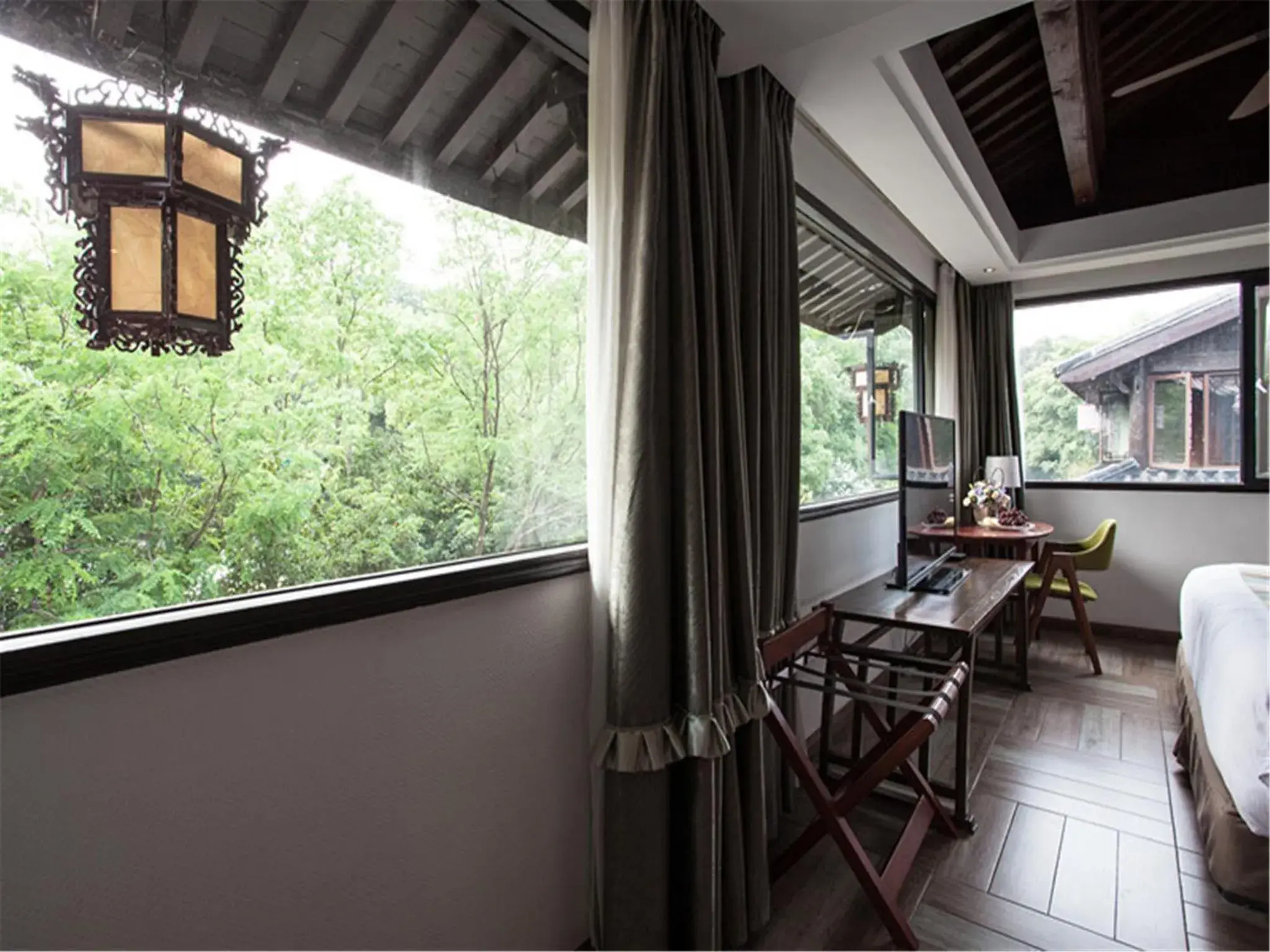 Bedroom in Yurong West-Lake-Cottage Holiday Hotel Hangzhou