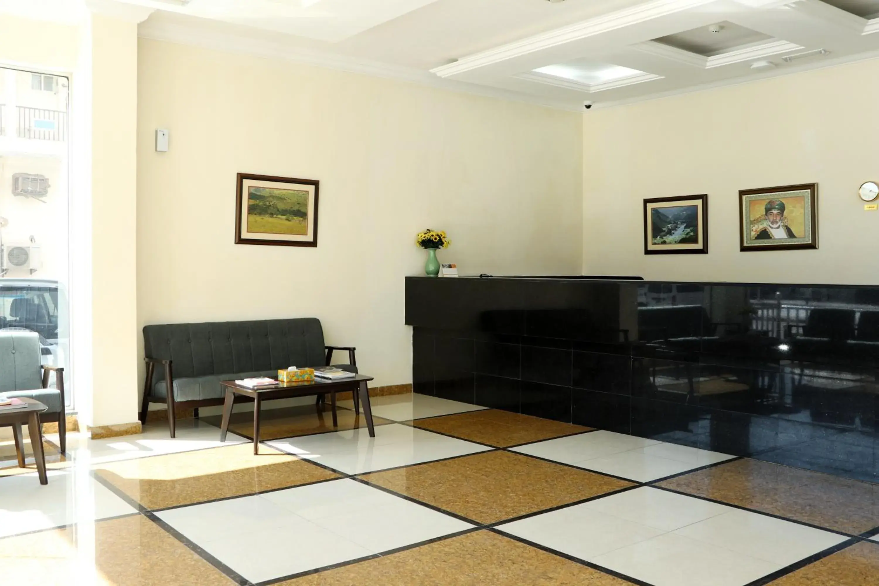 Lobby/Reception in Al Nile (3) Furnished Flats