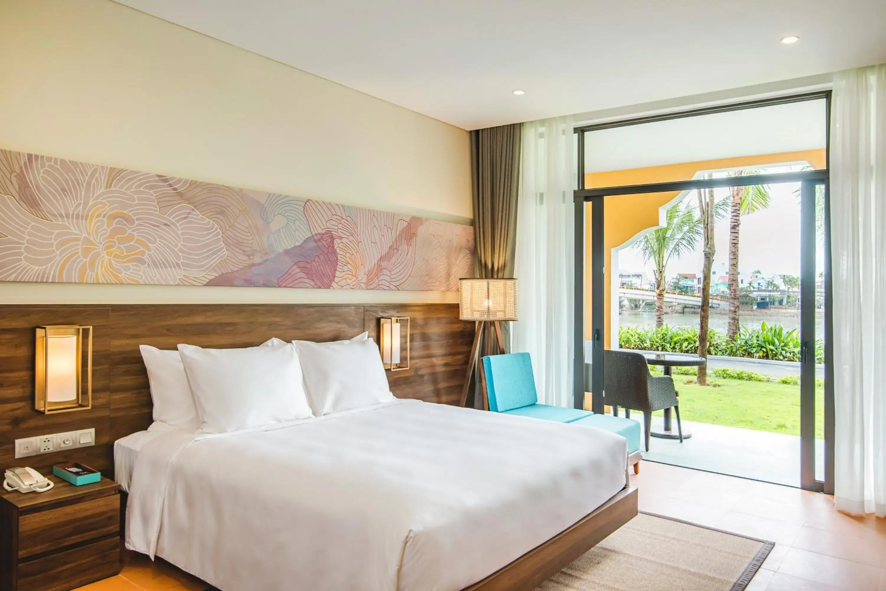 Bed in Hoi An Memories Resort & Spa