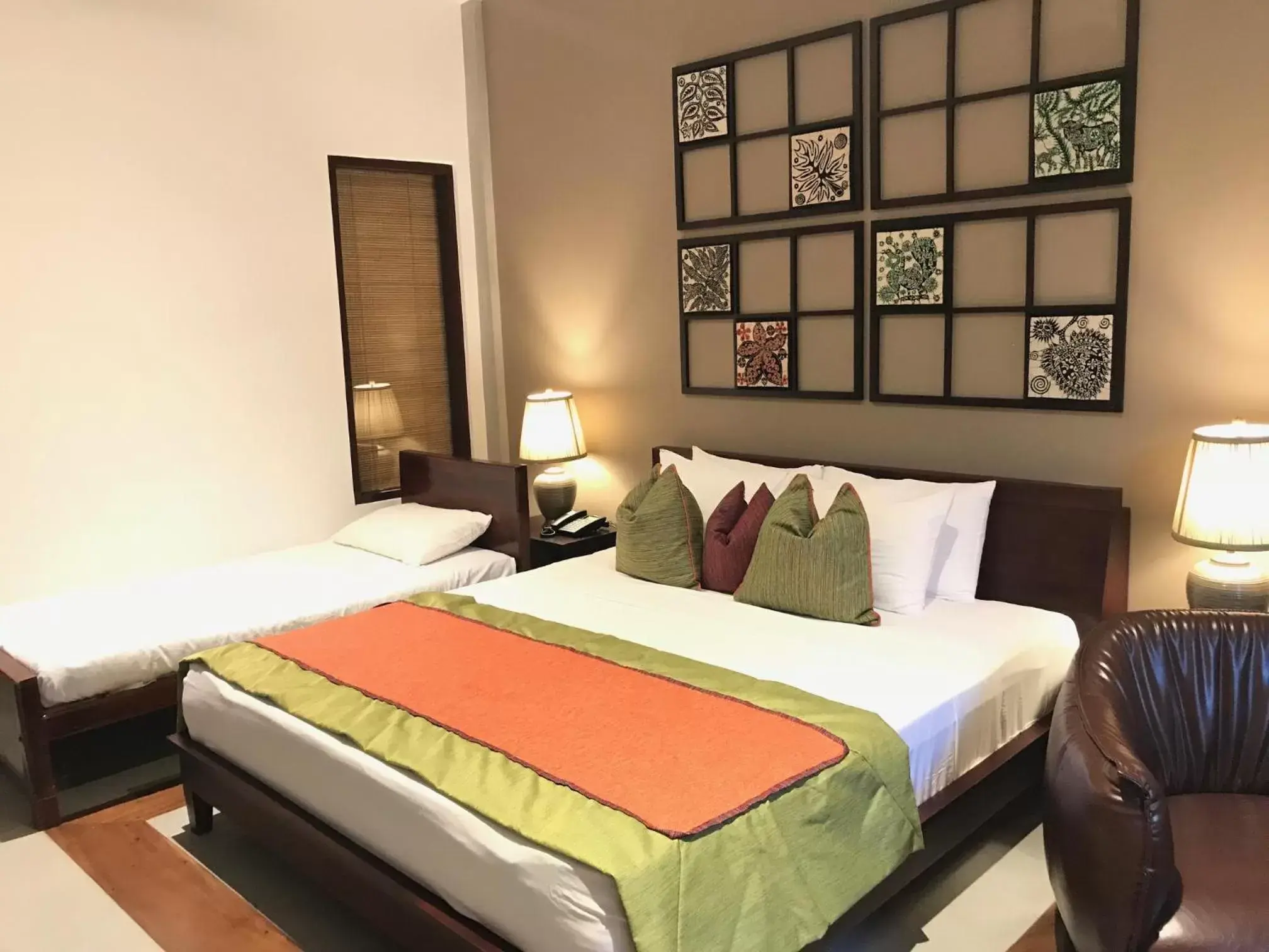 Bedroom, Bed in Sigiriana Resort by Thilanka