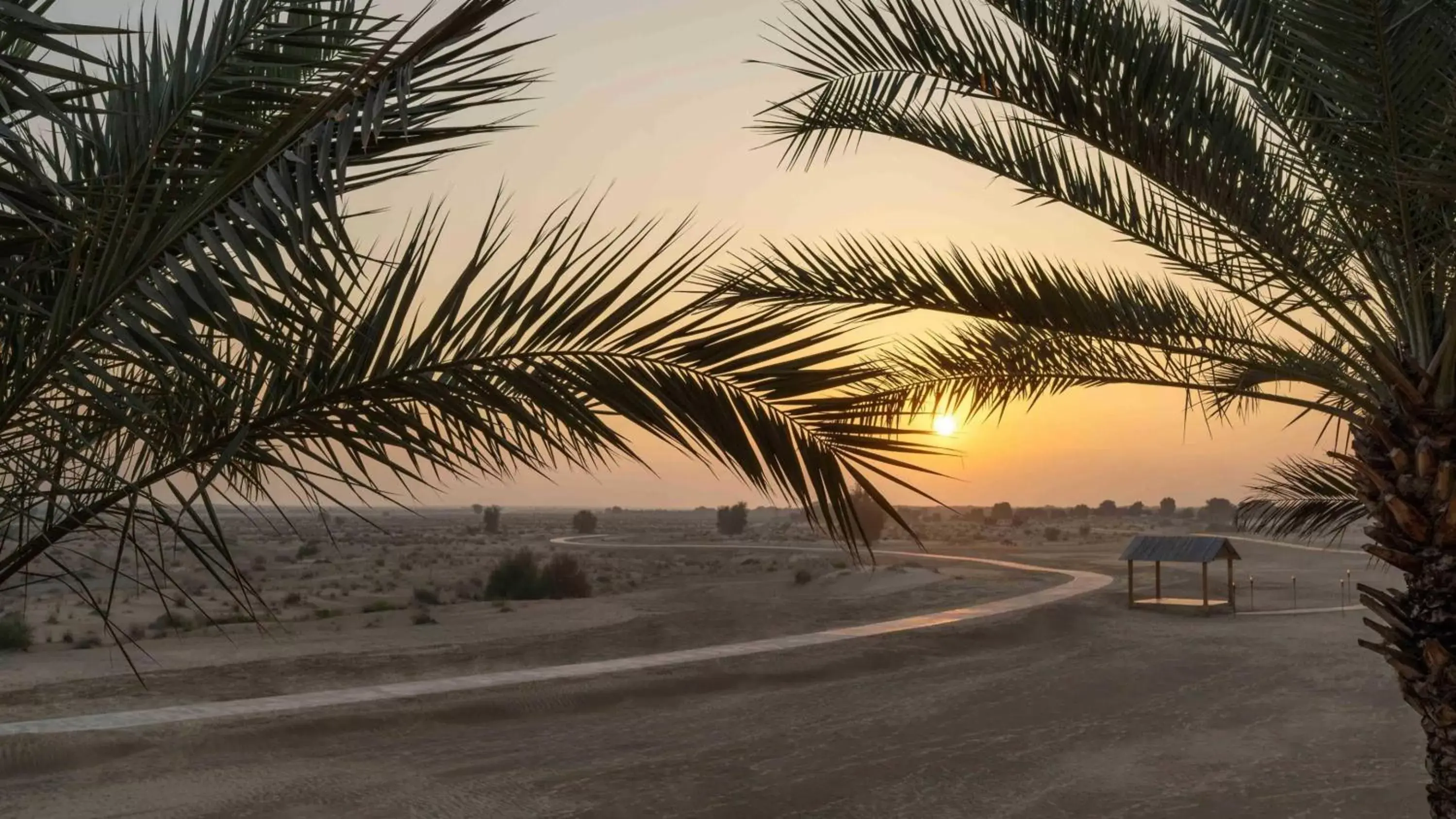 Natural landscape, Sunrise/Sunset in Bab Al Shams, A Rare Finds Desert Resort, Dubai