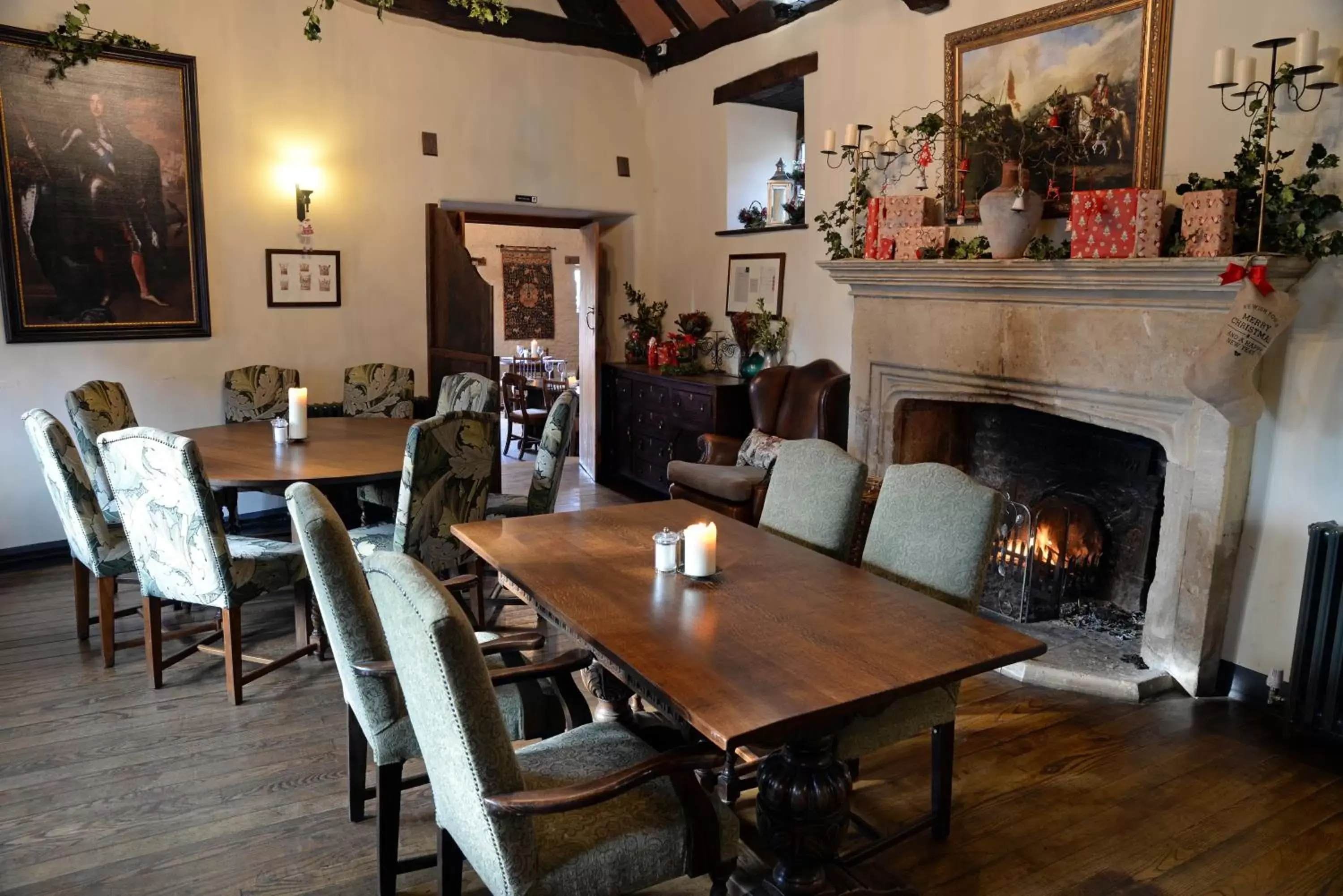 Dining area, Restaurant/Places to Eat in The George Inn & Plaine