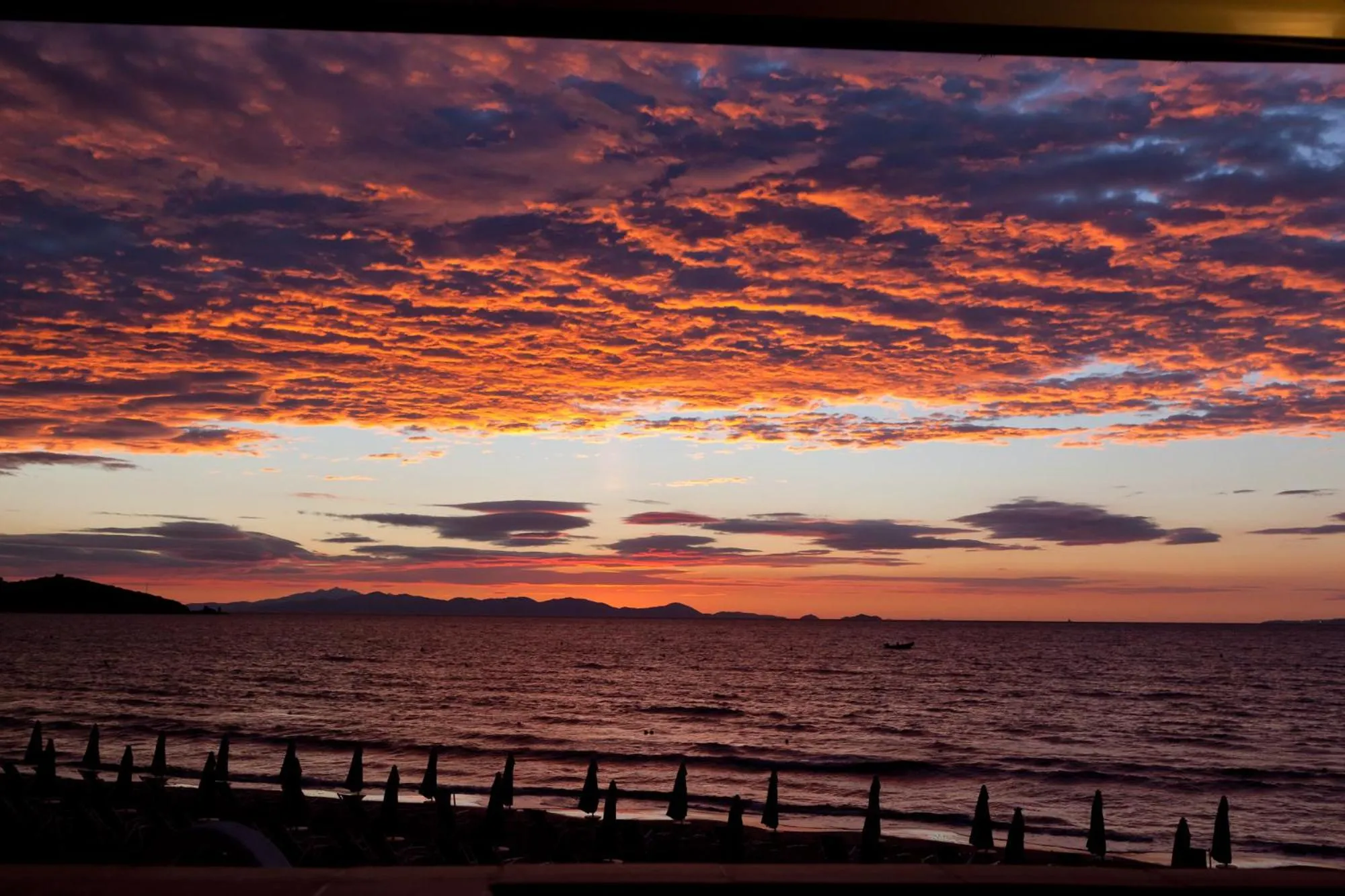 Beach in Golf Hotel Punta Ala