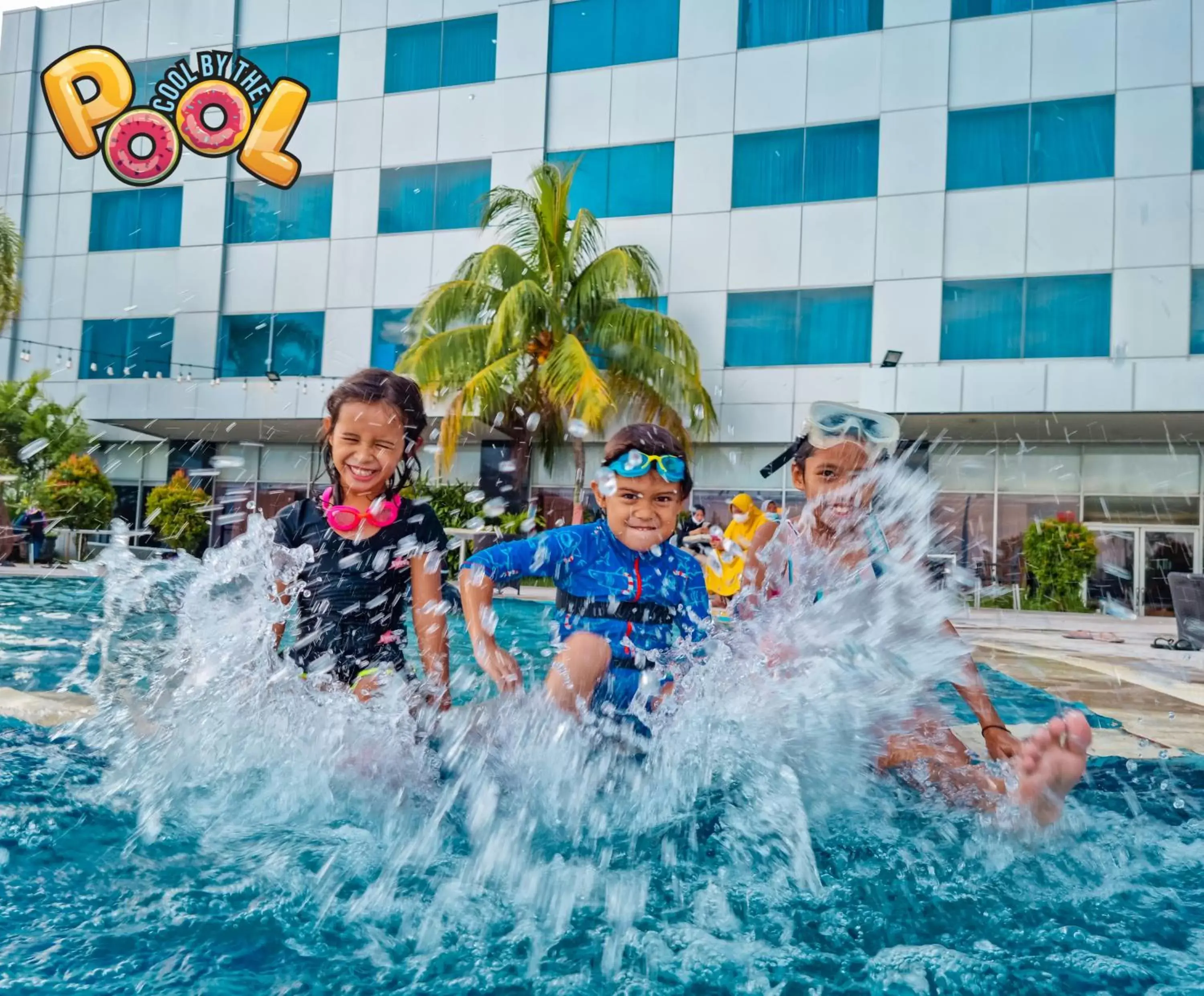 Swimming pool, Children in Novotel Balikpapan