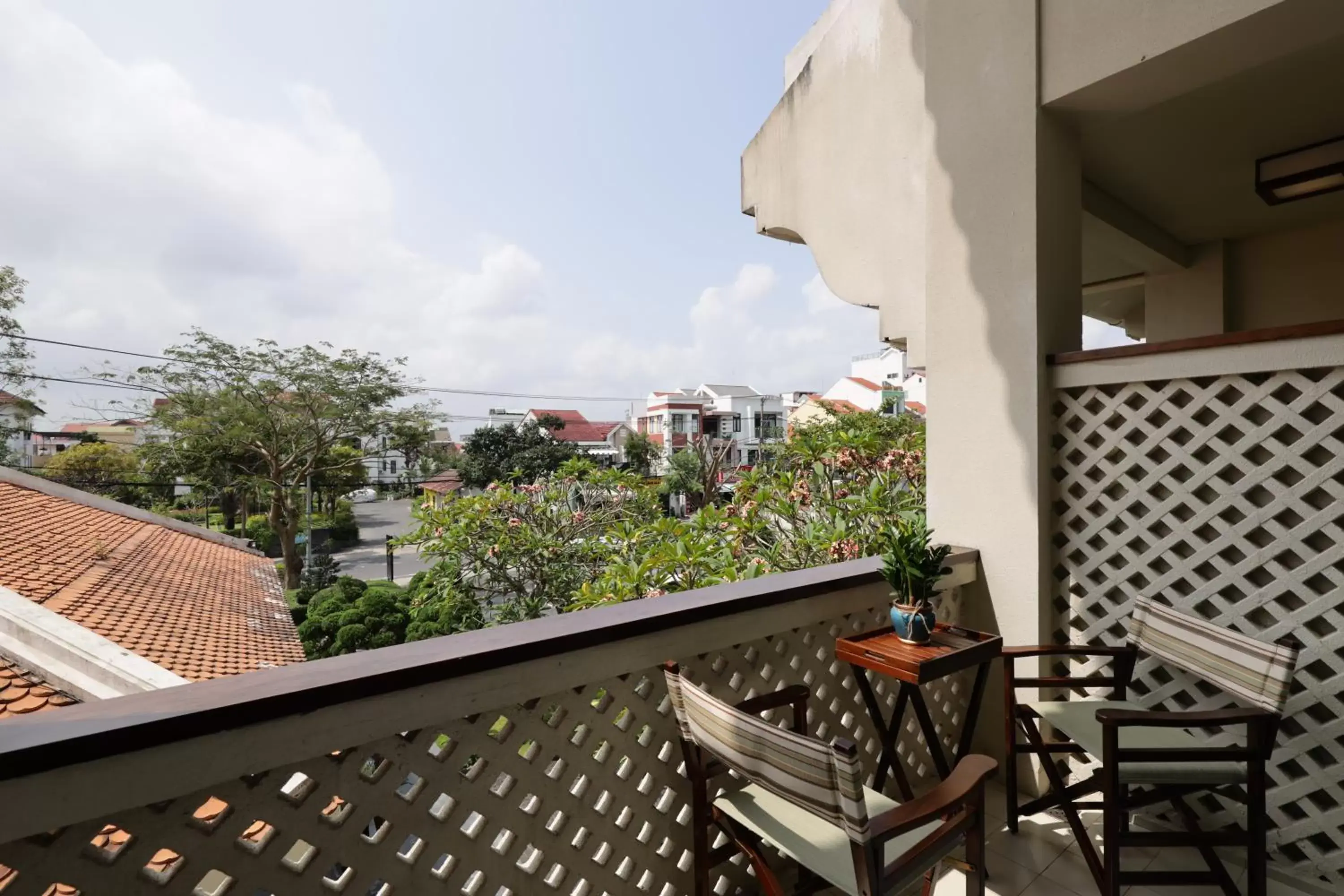 View (from property/room), Balcony/Terrace in Almanity Hoi An Resort & Spa