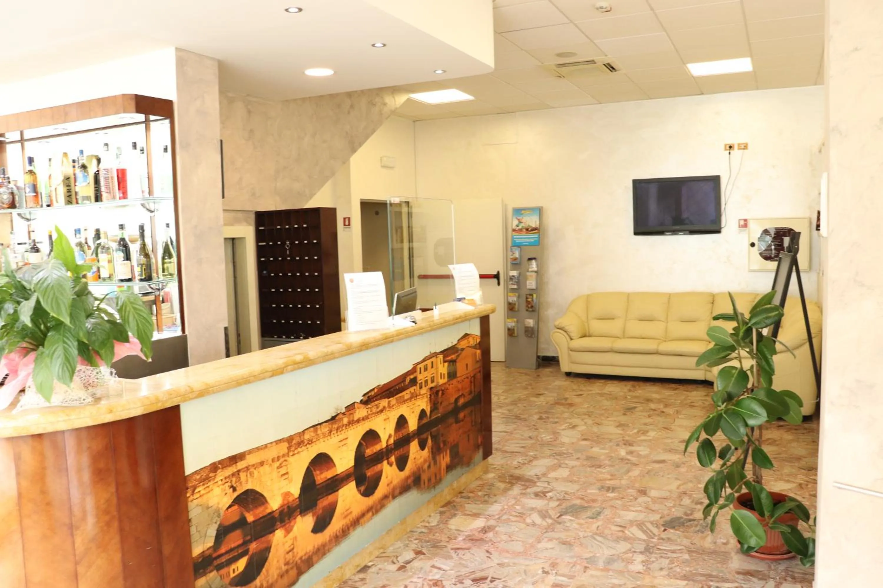 Lobby or reception in Hotel Morolli