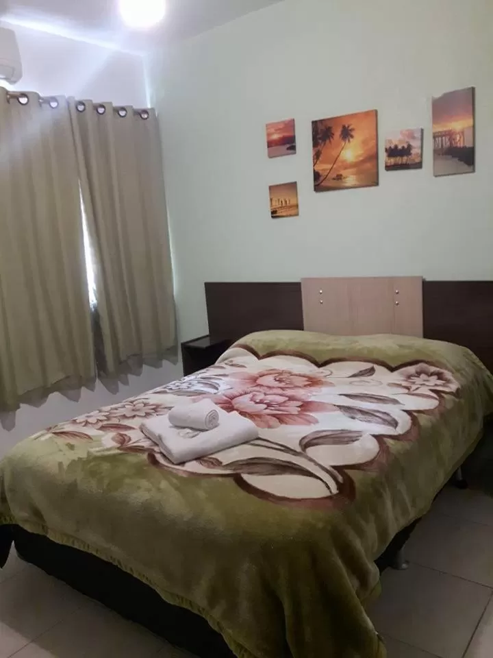 Bed in Hotel Pousada Sinos