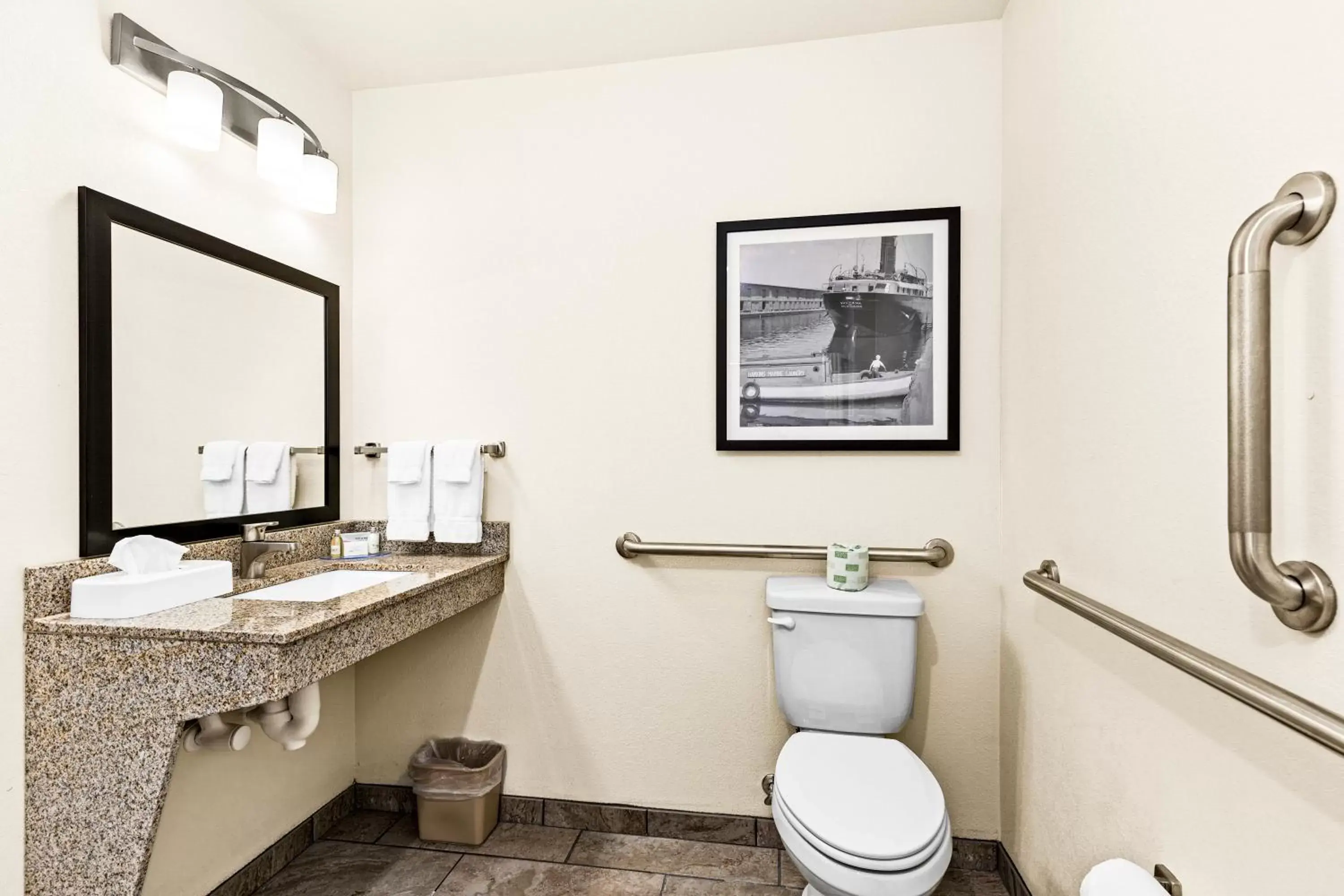 Bathroom in Cobblestone Hotel & Suites - Superior Duluth