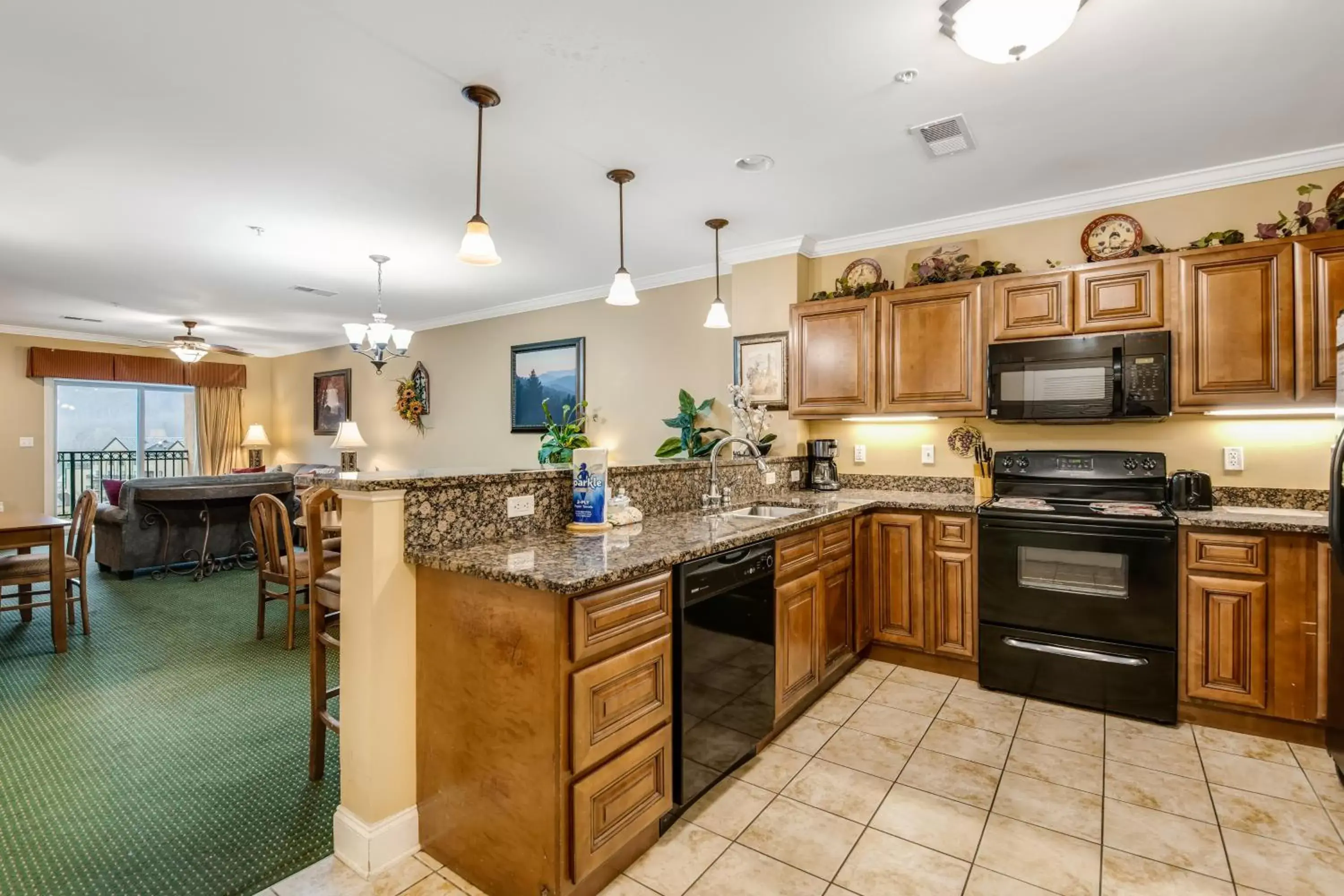 Kitchen/Kitchenette in Summit Manor Condos Unit B3052