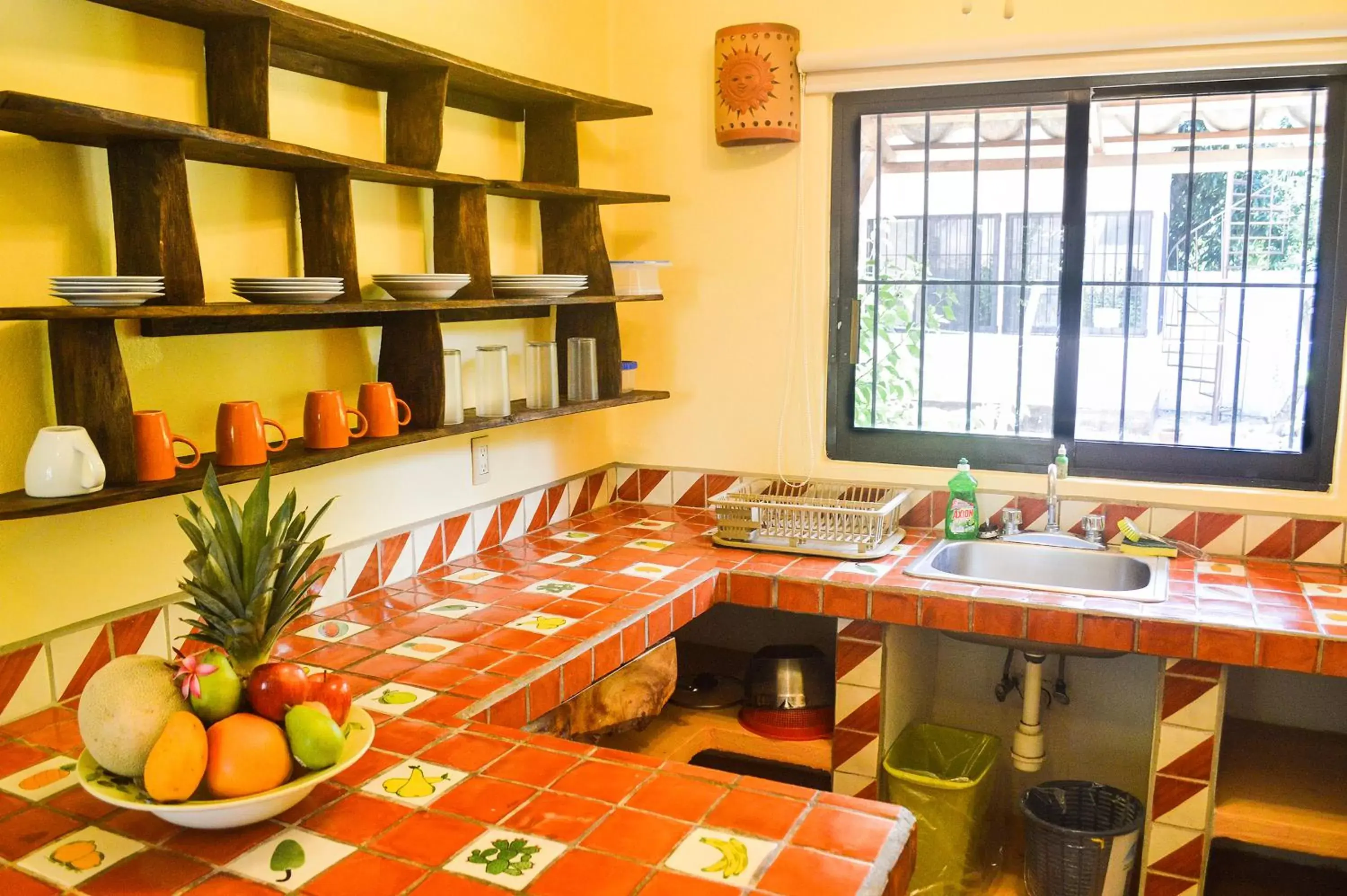 Kitchen or kitchenette in Hotel Casamar Suites