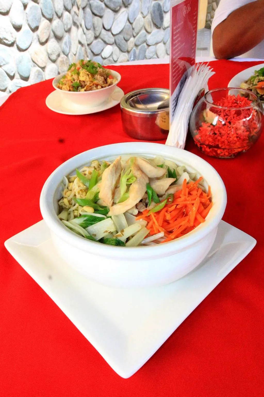 Breakfast in Mermaid Resort and Dive Center