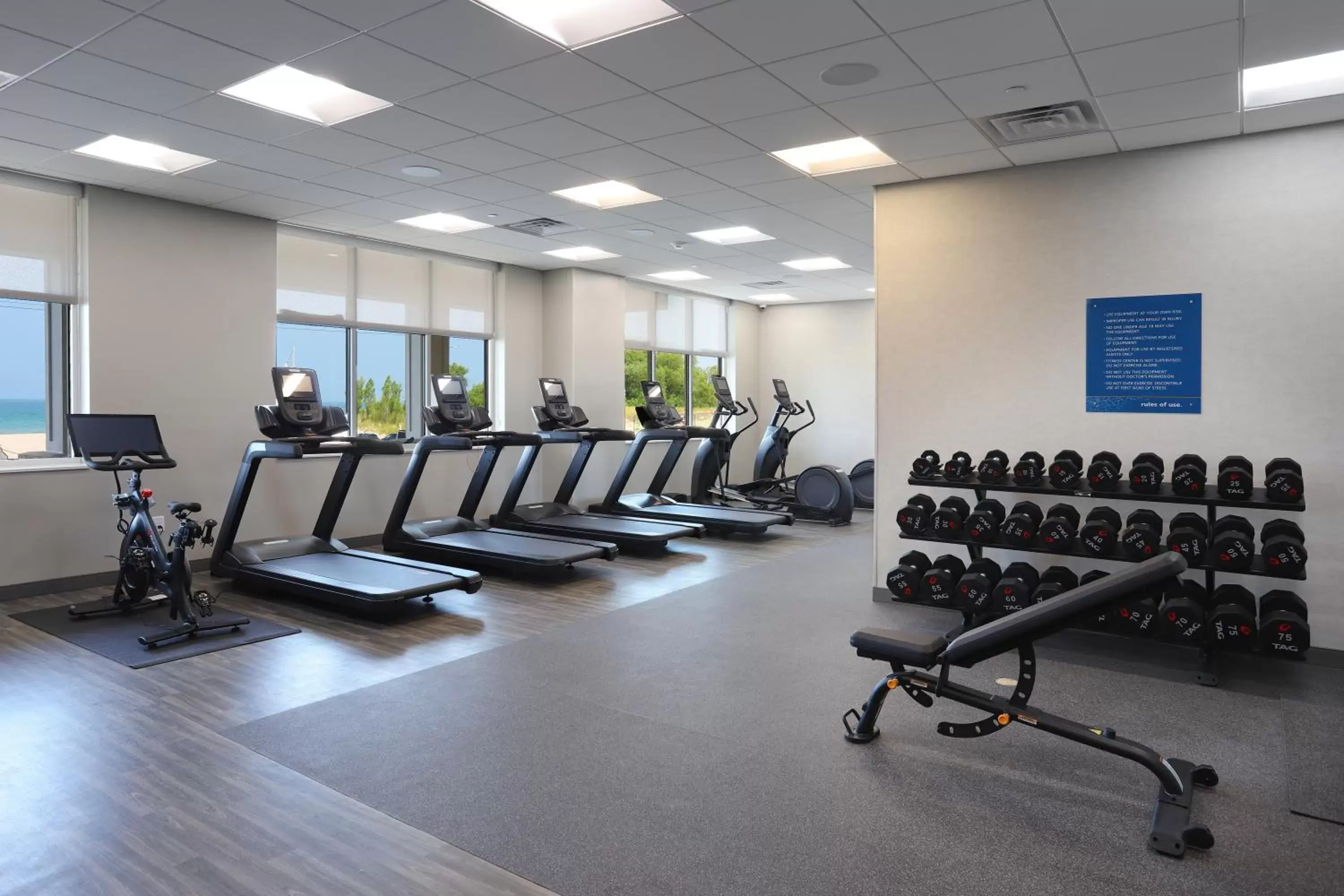 Fitness Center/Facilities in Hampton Inn & Suites Manistee, Mi