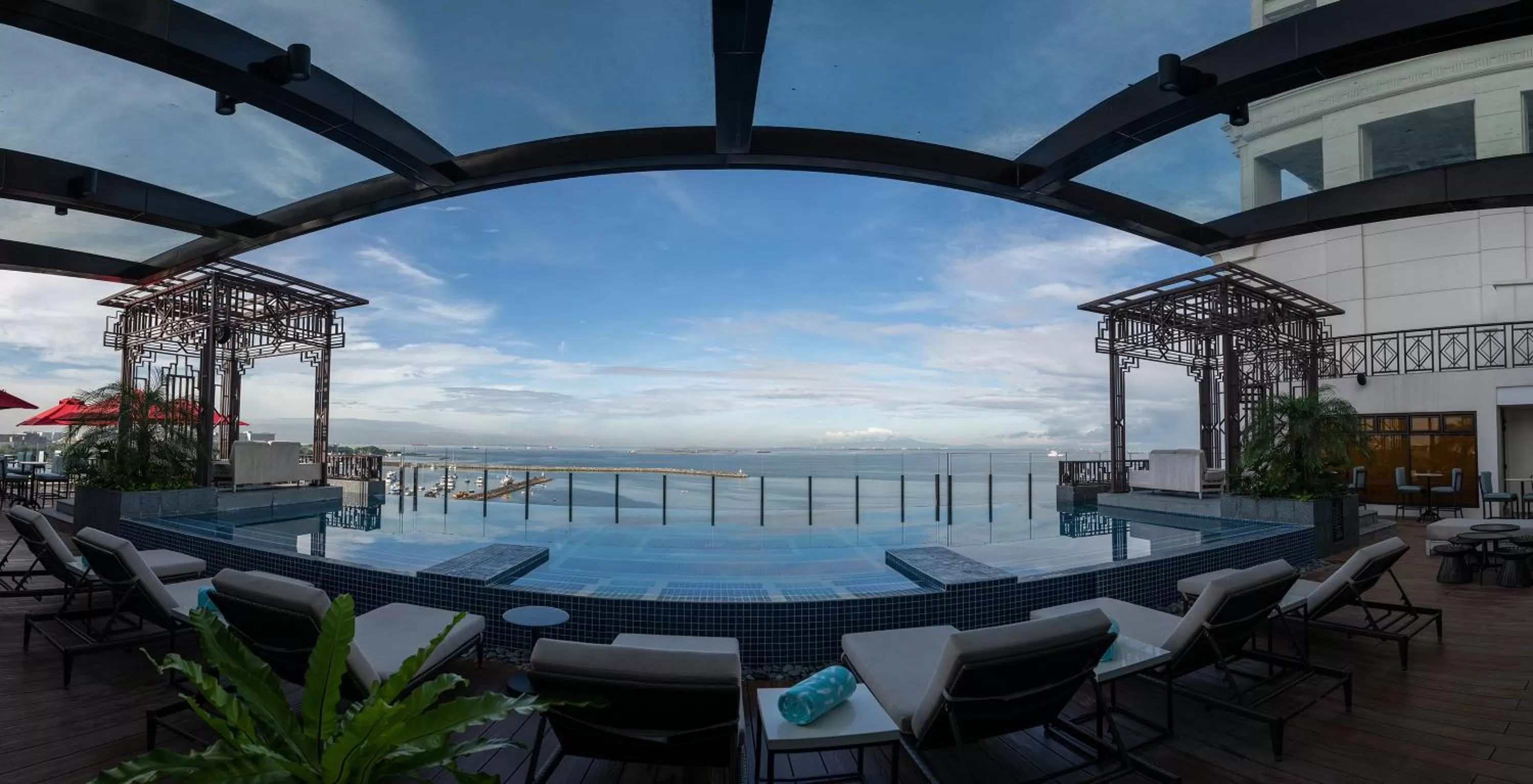 Swimming pool in Admiral Hotel Manila - MGallery Collection