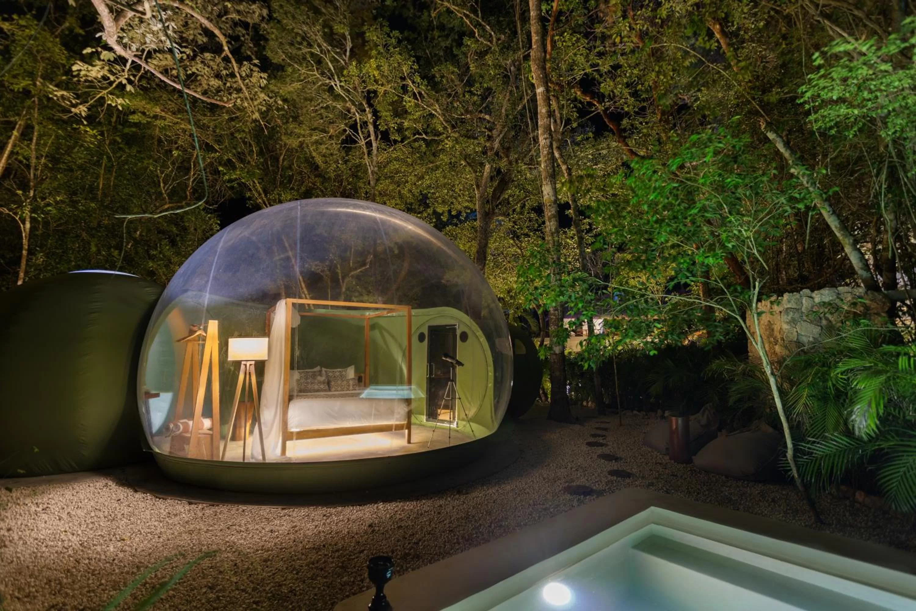 Garden view in Oom Bubble Boutique Riviera Cancun - Adults Only