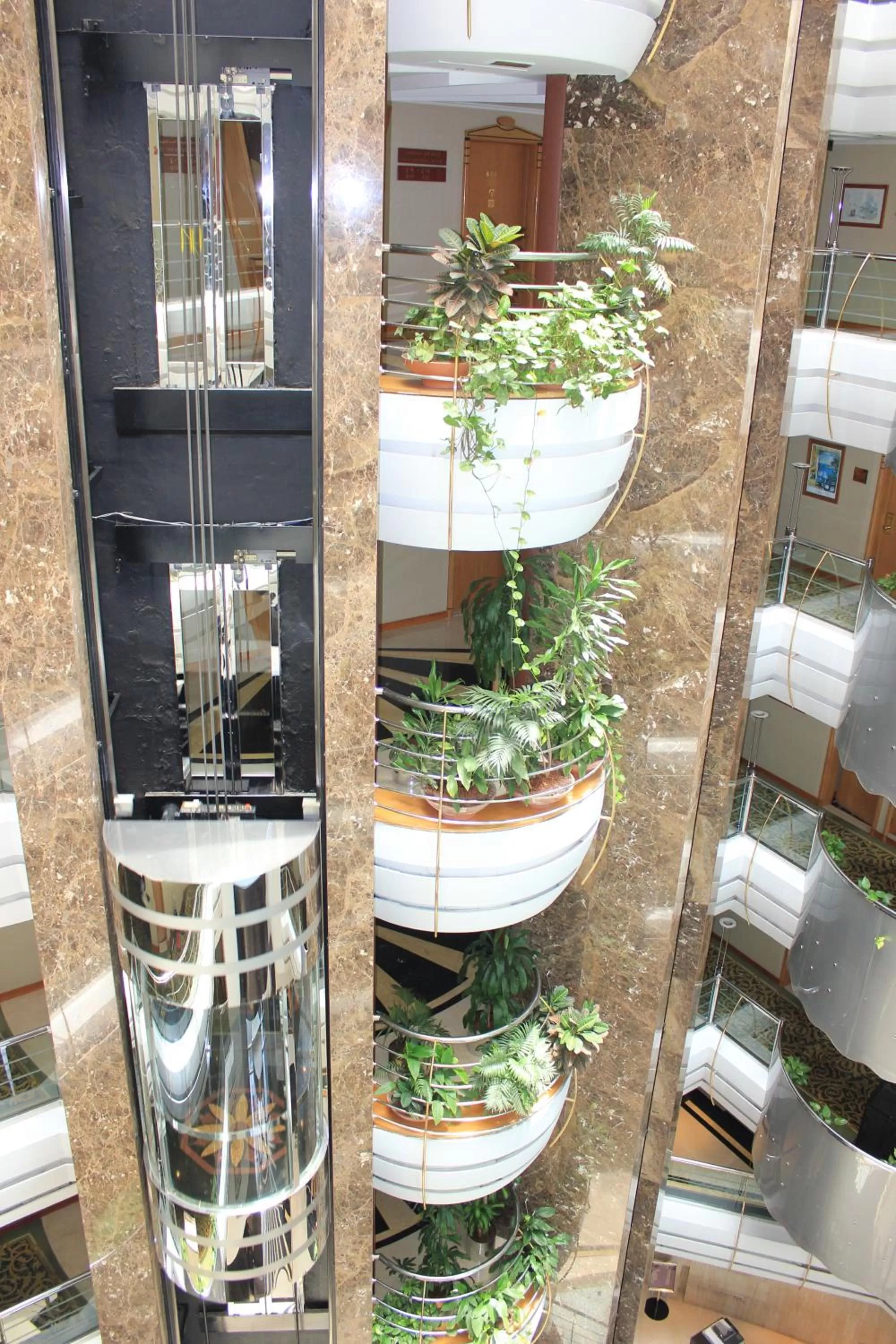 Decorative detail in Sea View Hotel Dubai