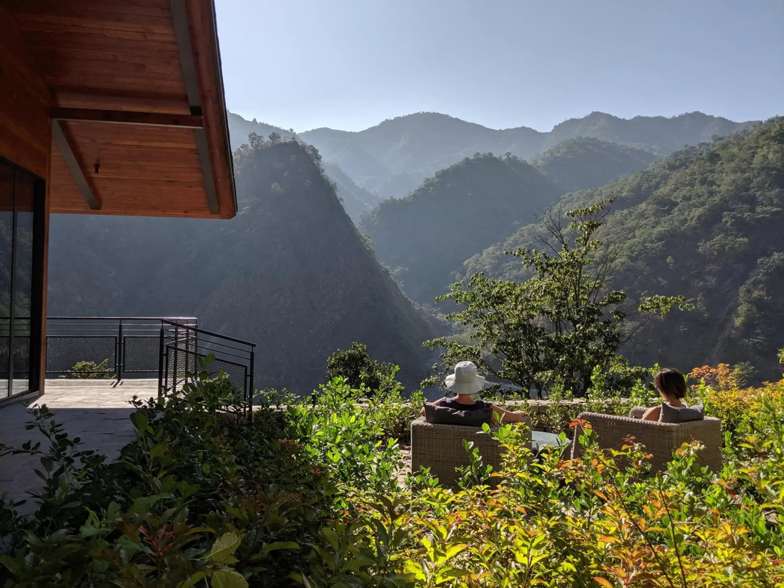 Seating area, Mountain View in Taj Rishikesh Resort & Spa Uttarakhand